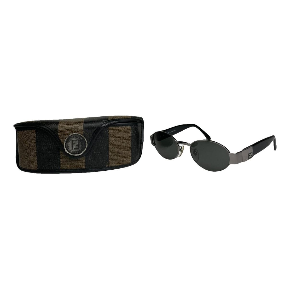 Fendi Black Plastic Sunglasses Size ONE SIZE - 1 Thumbnail