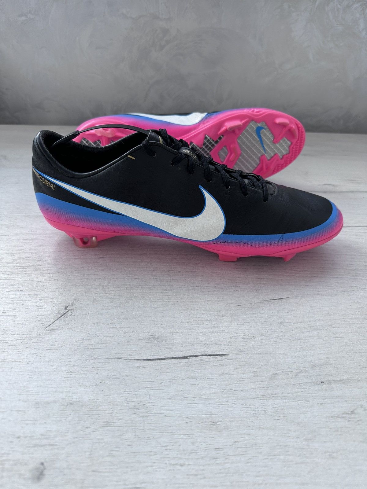 Nike Nike Mercurial Vapor VIII CR7 FG Black Football Soccer Size US 11 / EU 44 - 2 Thumbnail