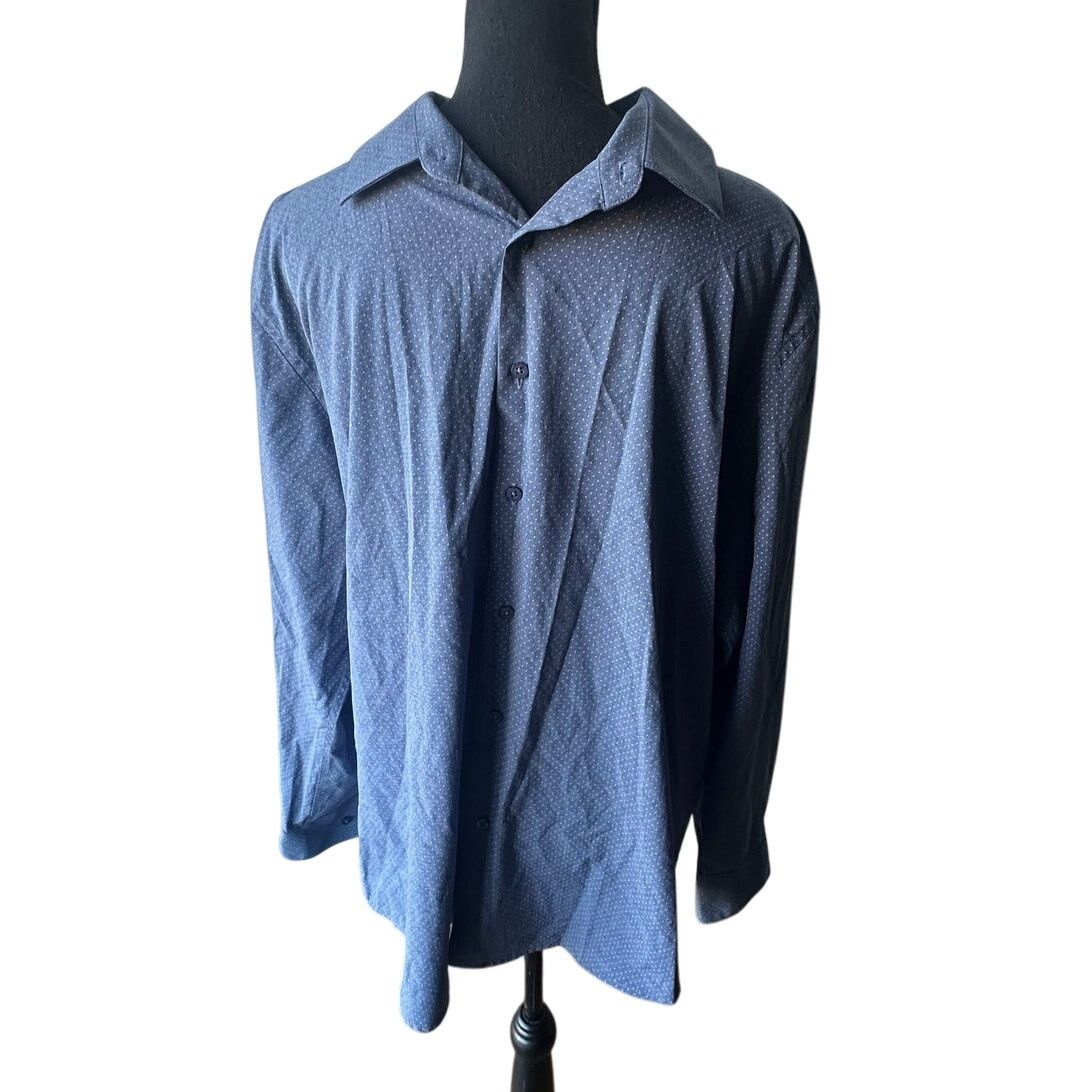 Lucky Brand Lucky Brand 4 Way Stretch Shirt Geometric Button-Down Dress |  Grailed