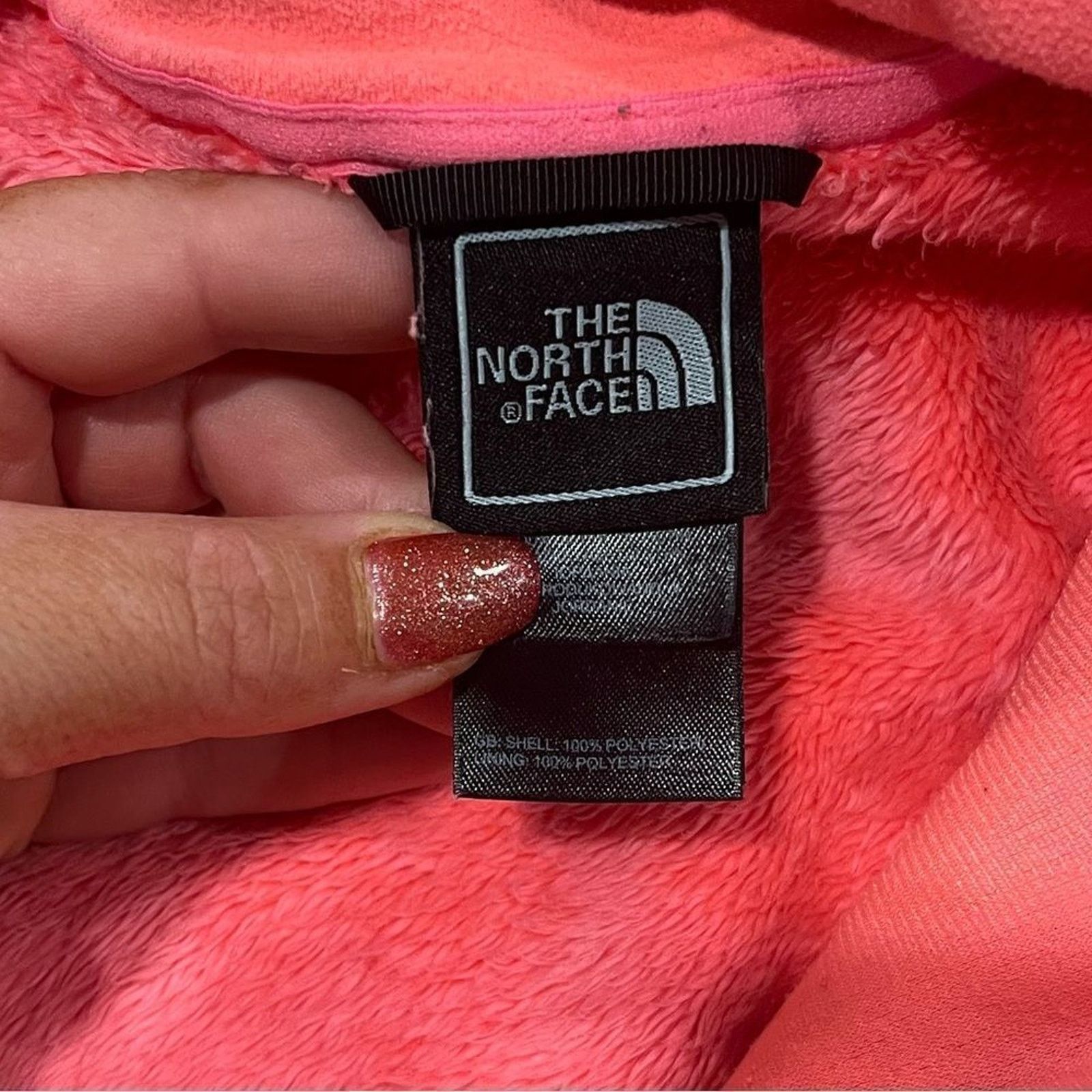 The North Face The North Face Bright Pink White Teddy Bear Jacket Size S Size S / US 4 / IT 40 - 6 Thumbnail
