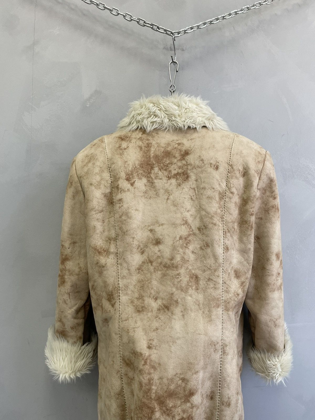 If Six Was Nine Hysteric glamour style long coat faux fur hype 90s vintage Size US M / EU 48-50 / 2 - 10 Thumbnail