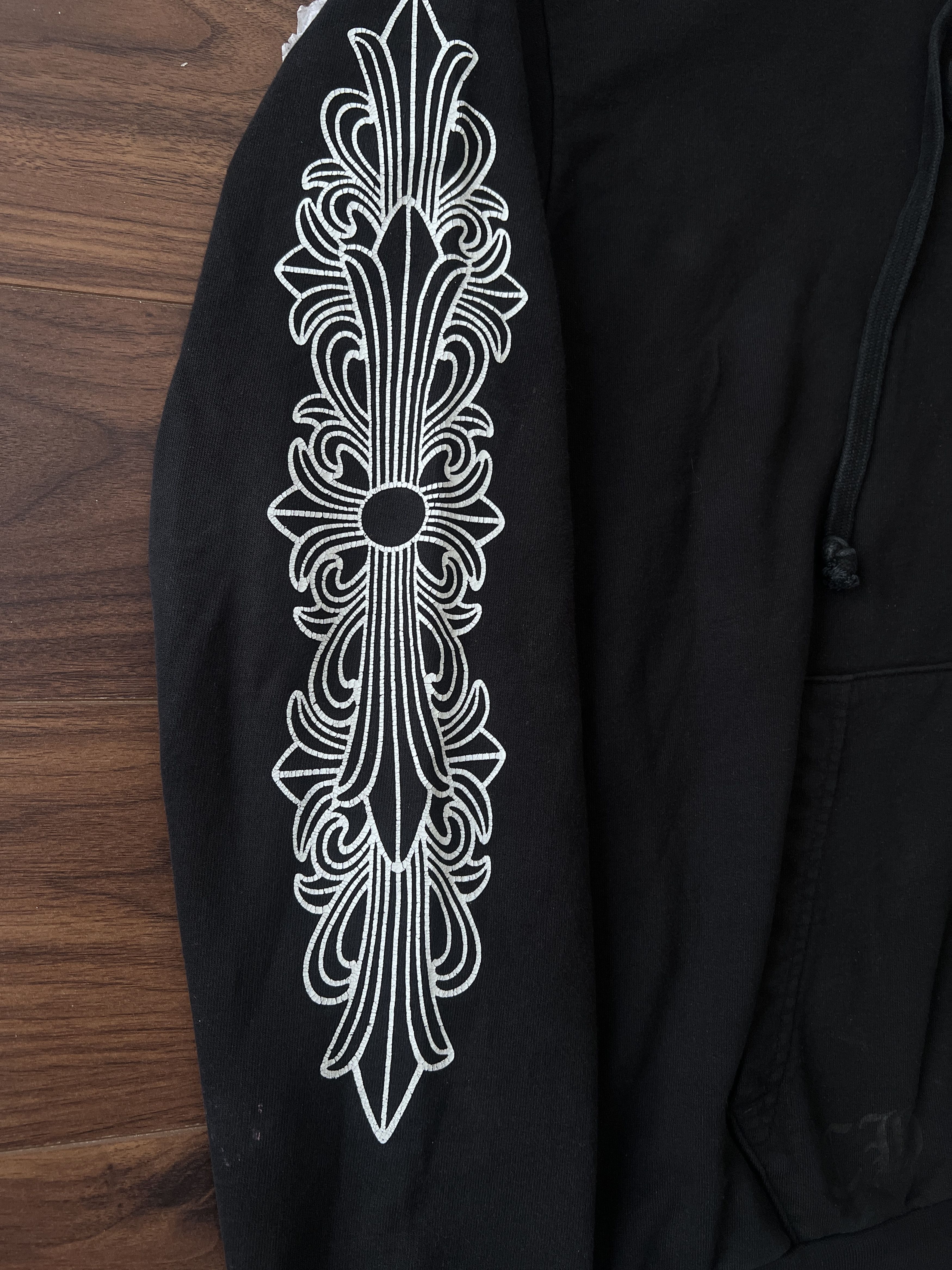 Chrome Hearts Chrome Hearts Floral Horseshoe Logo Hoodie Size US M / EU 48-50 / 2 - 13 Thumbnail