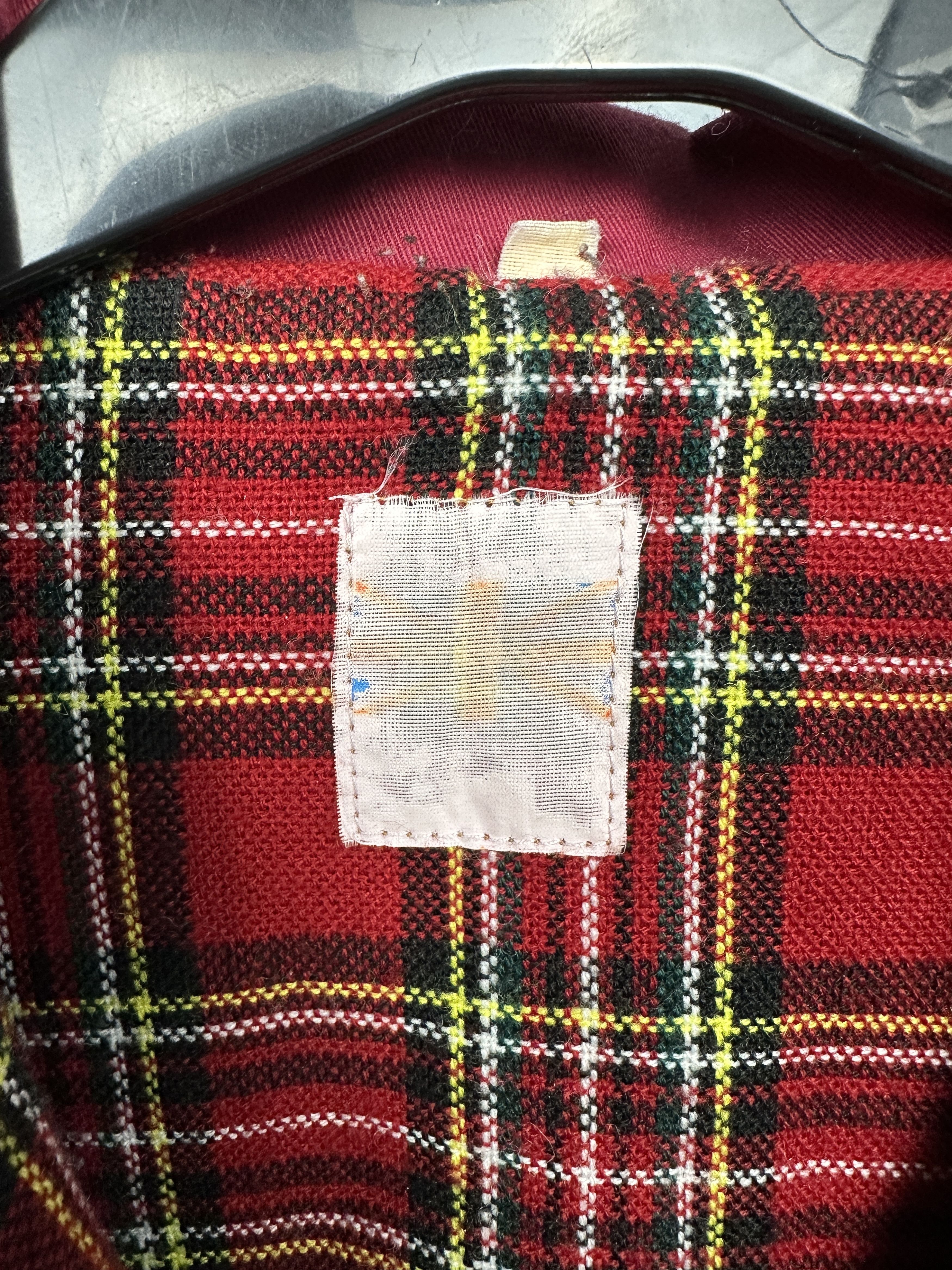 New England Outerwear Vintage England Plaid Lined Collared Bomber Jacket Size US L / EU 52-54 / 3 - 3 Thumbnail