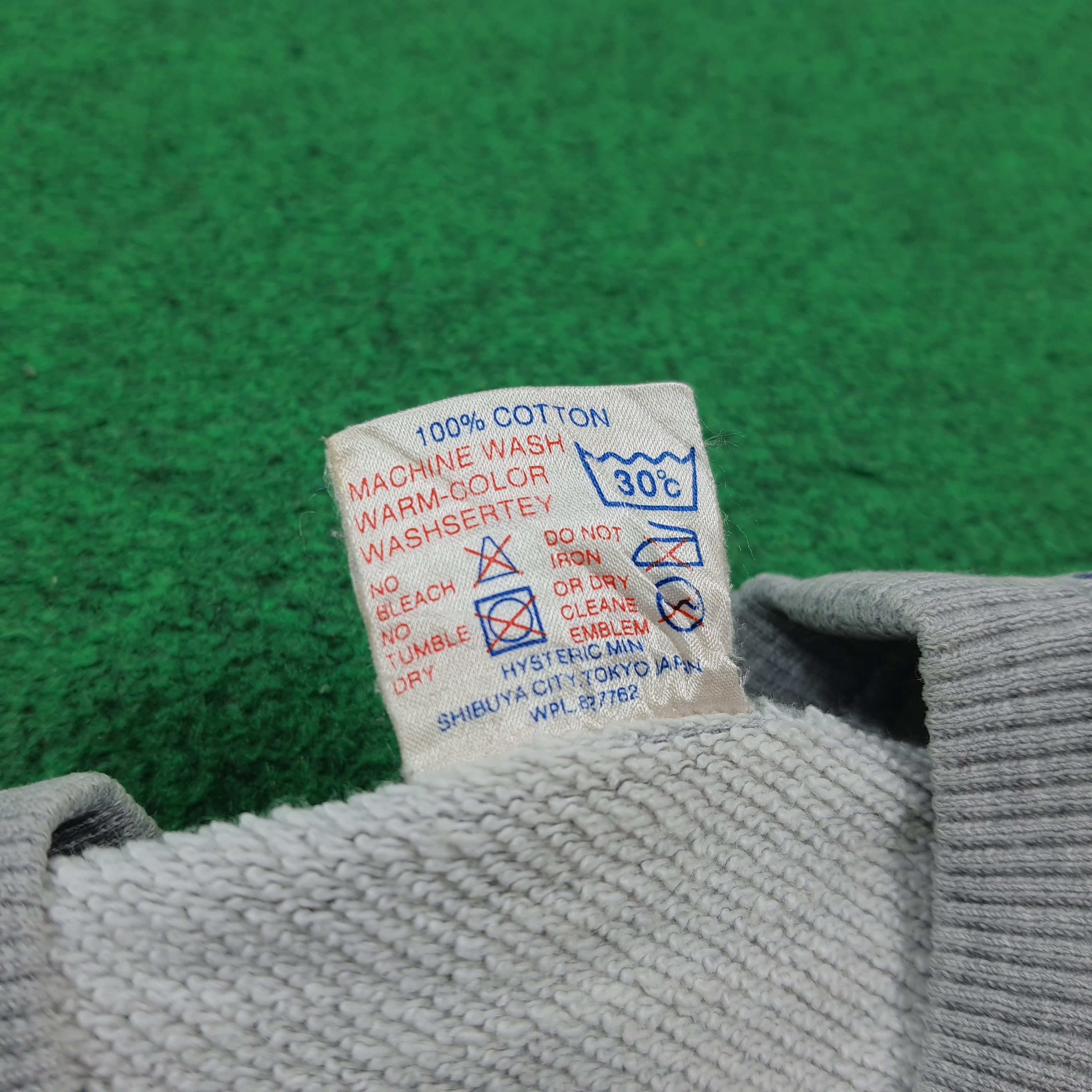 Hysteric Glamour Vintage Hysteric Glamour Kids 4-5 Years Sweatshirt C299N21 Size US XXS / EU 40 - 6 Thumbnail