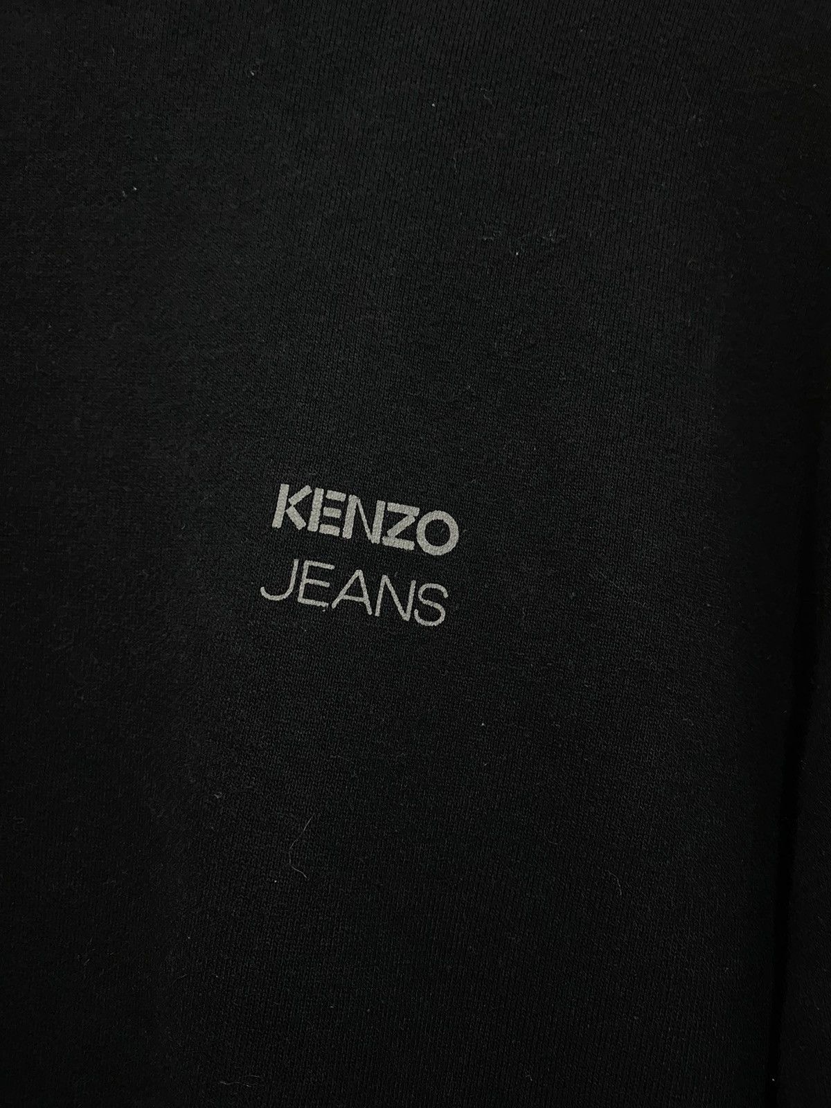 Kenzo Vintage 90s kenzo jeans sweatshirt big logo Size US M / EU 48-50 / 2 - 4 Thumbnail