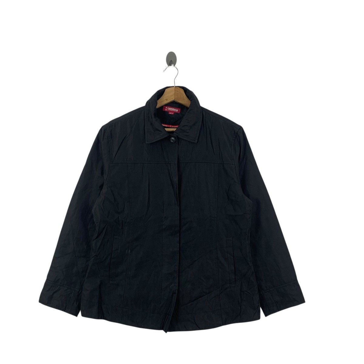 Vintage Vintage UP RENOMA PARIS Uniforme Prestige Black Jacket Parka Size L / US 10 / IT 46 - 3 Thumbnail