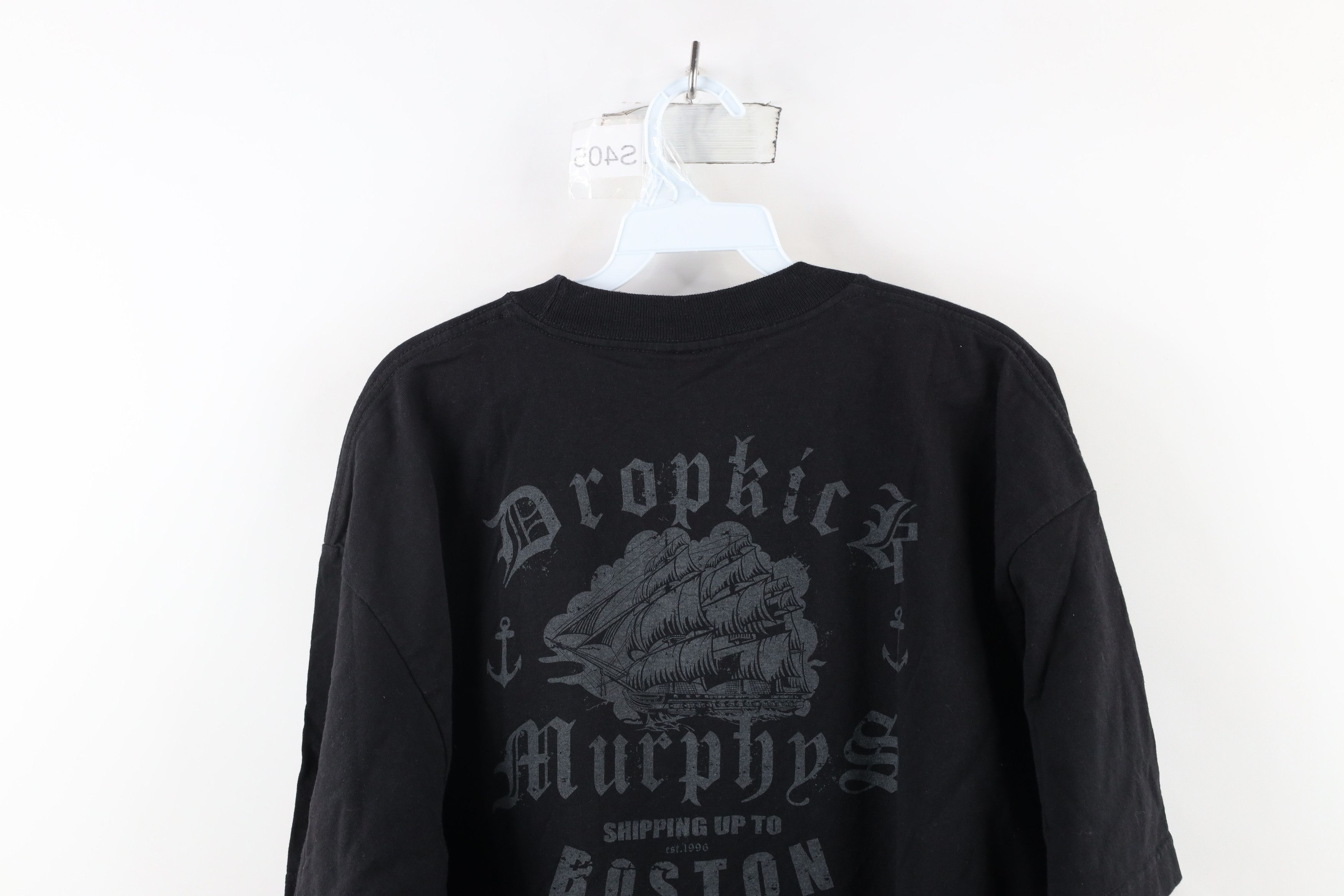 Vintage Vintage 90s Heavyweight Murphys Band T-Shirt Black USA Size US XL / EU 56 / 4 - 10 Thumbnail