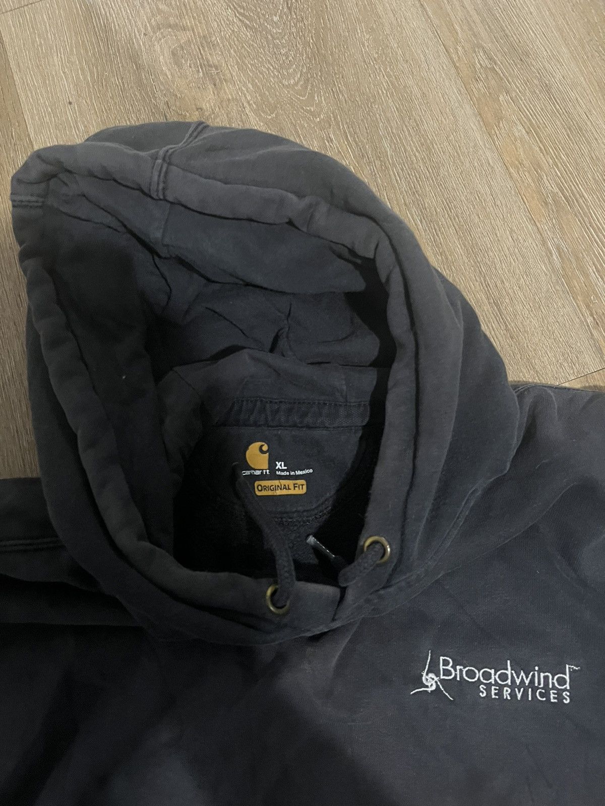 Carhartt Vintage Carhartt Embroidered Hoodie XL Size US XL / EU 56 / 4 - 5 Thumbnail