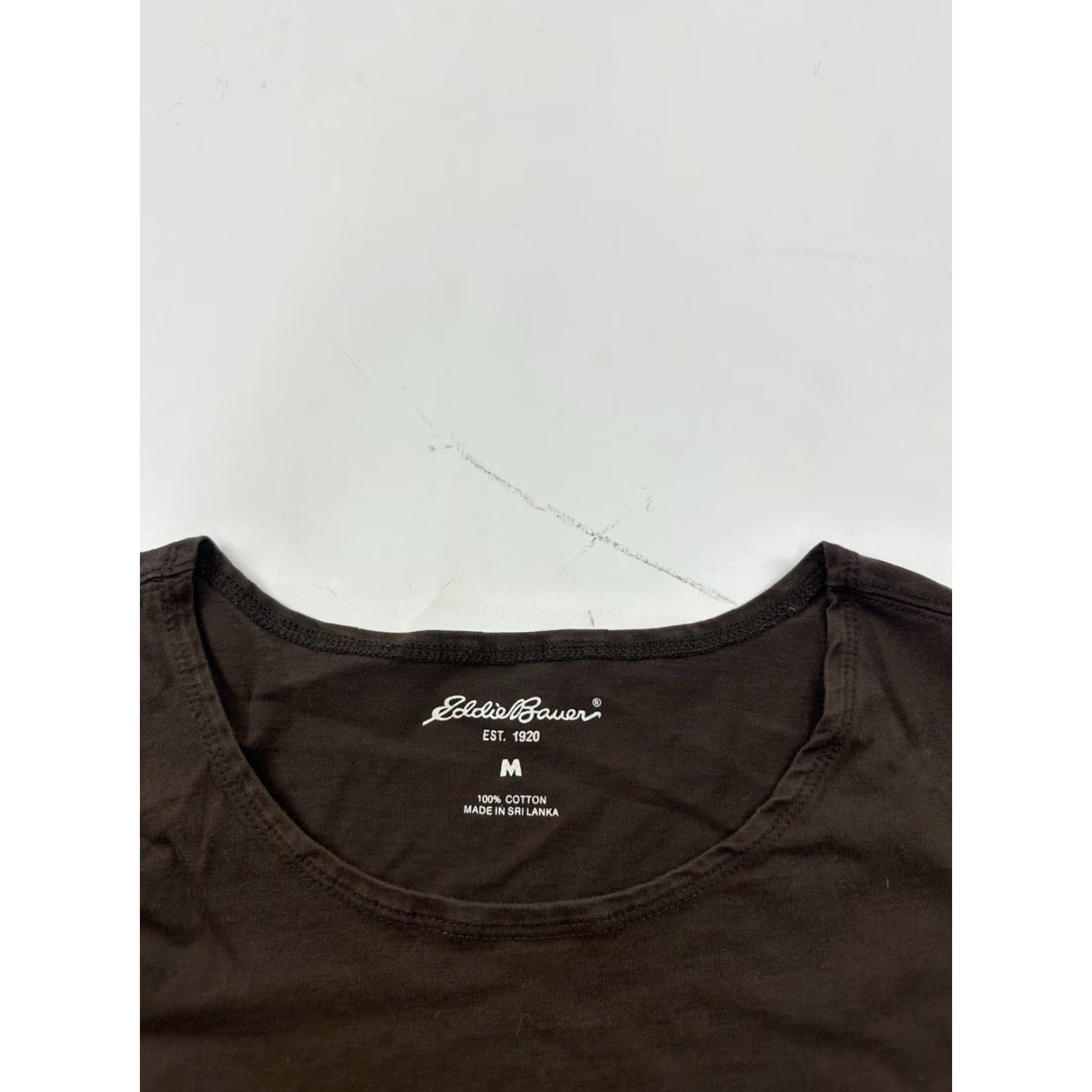 Eddie Bauer Eddie Bauer Shirt Womens Medium Brown Short Sleeve Top Casual Ladies Size M / US 6-8 / IT 42-44 - 2 Thumbnail