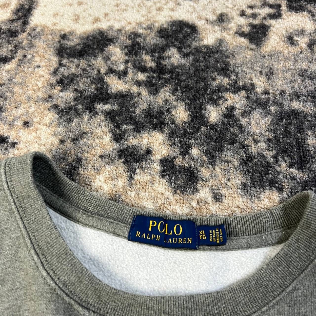 Polo Ralph Lauren Polo Ralph Lauren Luxury Mini Logo Oversized Sweatshirt Size US XL / EU 56 / 4 - 5 Thumbnail