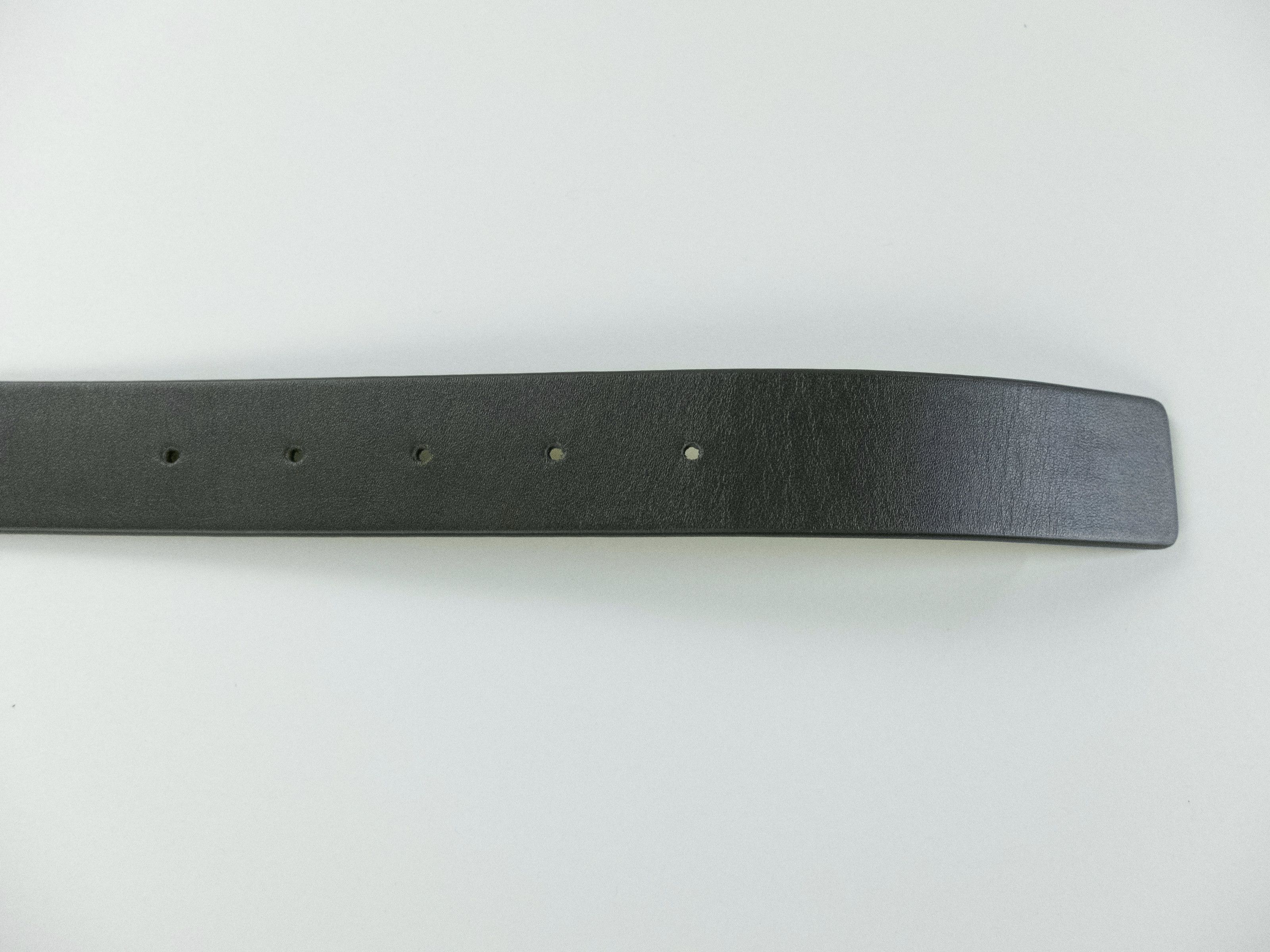 Bottega Veneta BOTTEGA VENETA dark green kiwi reversible leather belt 90 Size 36 - 5 Thumbnail