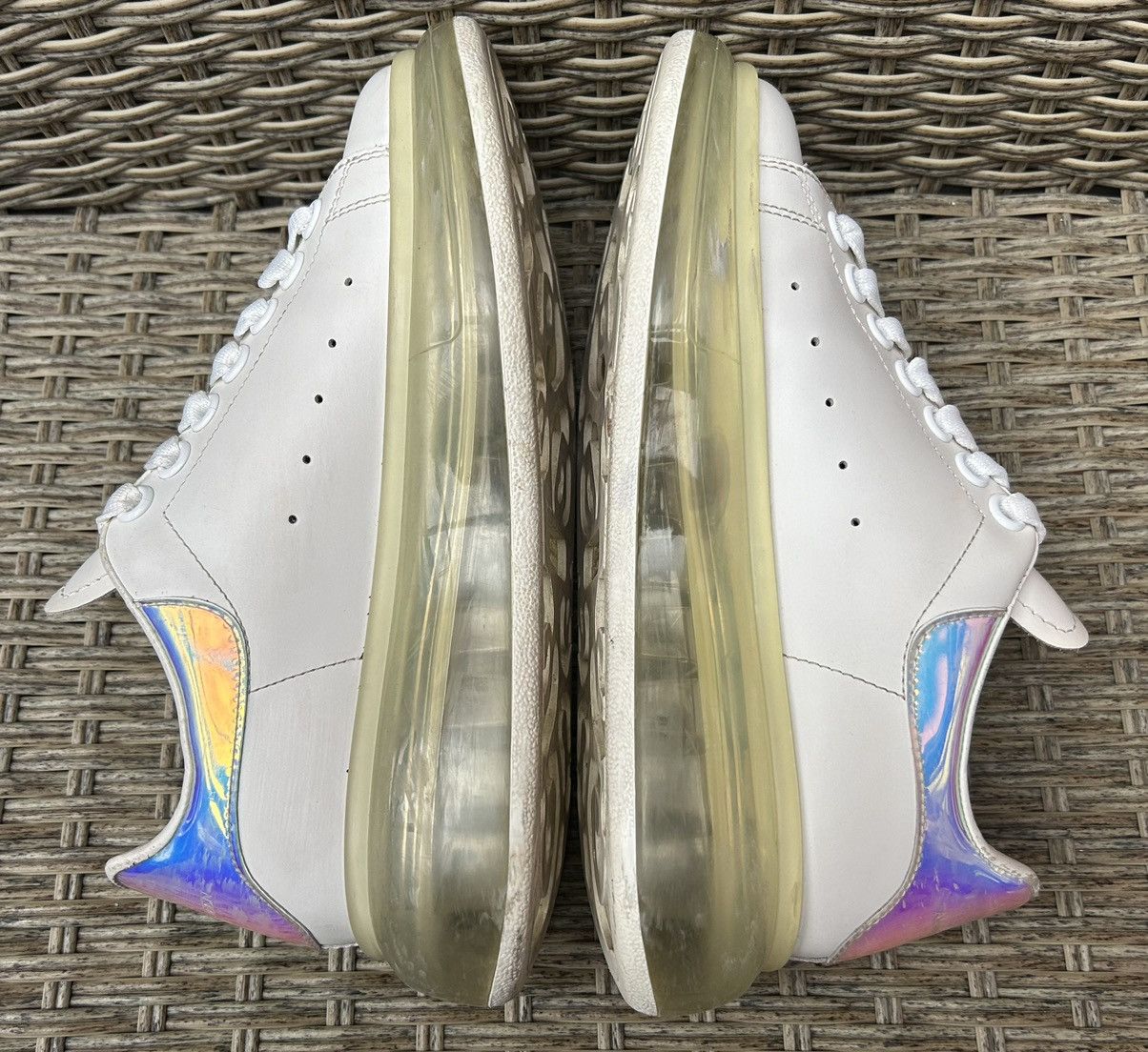 Alexander McQueen × MCQ × McQ Alexander McQueen Alexander McQueen Oversized Sneaker White Multi Size US 6.5 / IT 36.5 - 3 Thumbnail