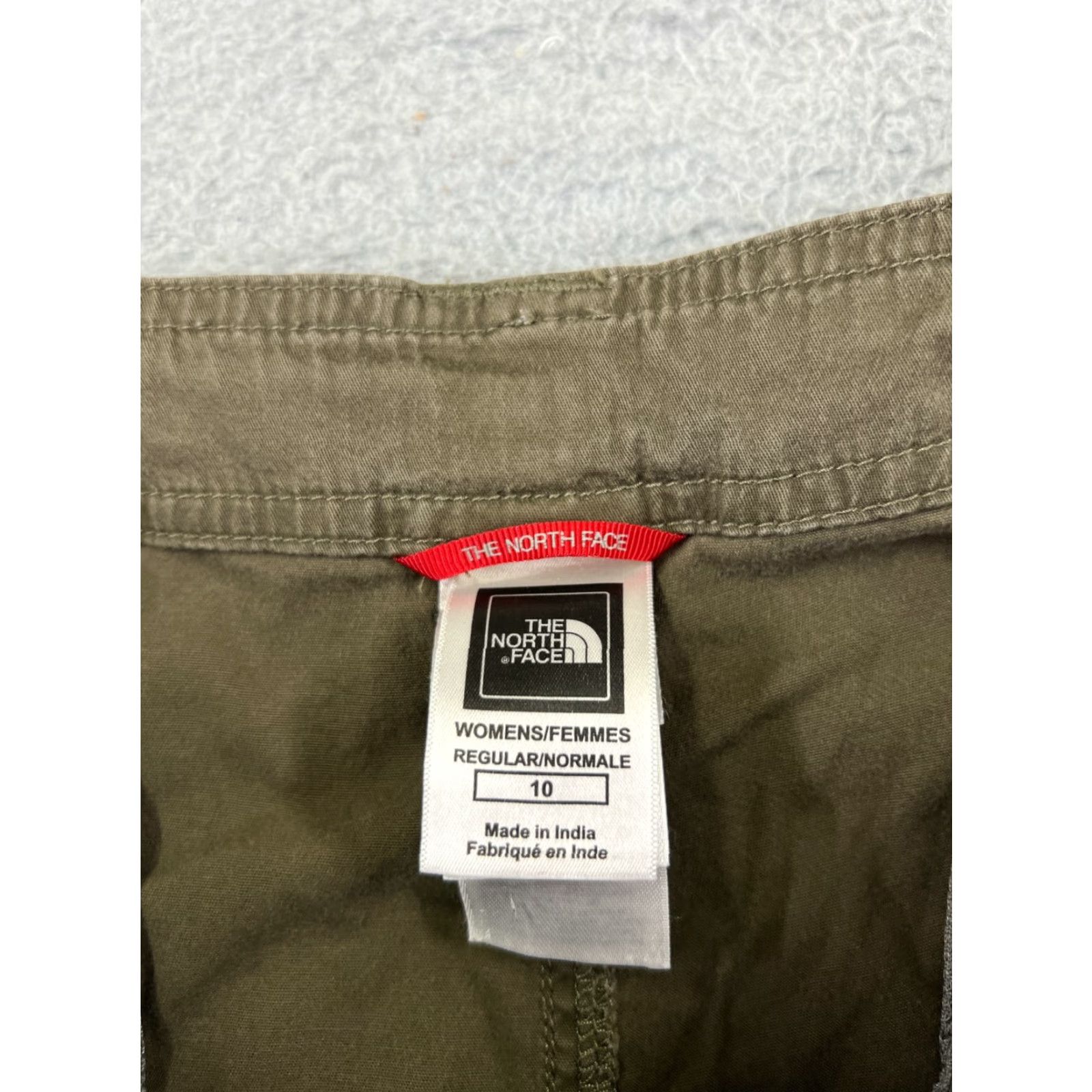 The North Face The North Face Shorts Womens 10 Green Capri Short Cotton Hiking Camping 32x14 Vintage: No Size 32" / US 10 / IT 46 - 5 Thumbnail