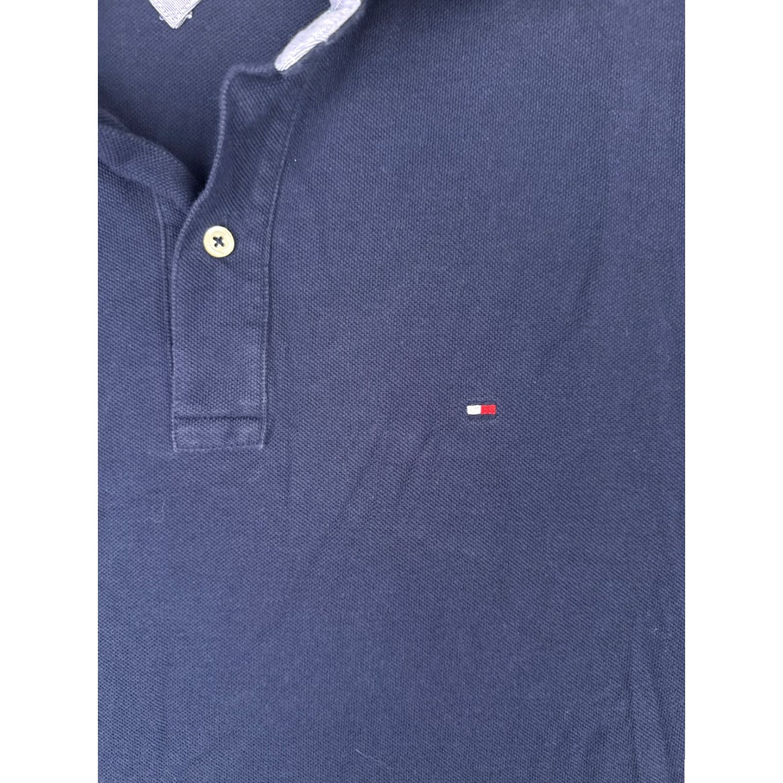 Tommy Hilfiger Tommy Hilfiger Polo Shirt Men 2XL Blue Classic Fit Short Sleeve Cotton Polo Shirt 2XL Mens Classic Polo Shirt Clothing Mens Polo Shirt Blue Size US XXL / EU 58 / 5 - 6 Thumbnail