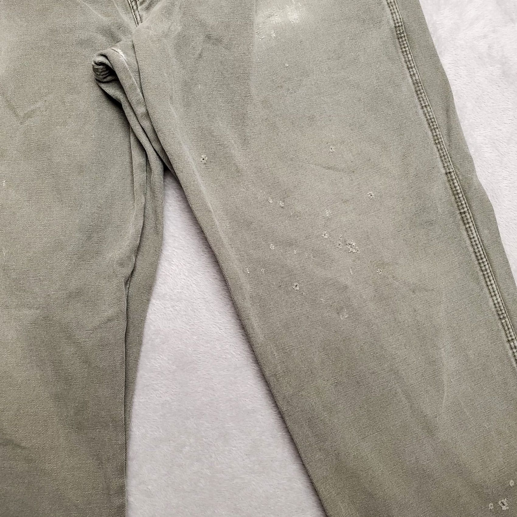 Dickies Dickies Pants Mens 38x32 Carpenter Heavy Duck Canvas Work Cargo 5-Pocket Zipper Dickies Mens Regular Black US 38x32 Mens Carpenter Workwear Pants Size US 38 / EU 54 - 4 Thumbnail
