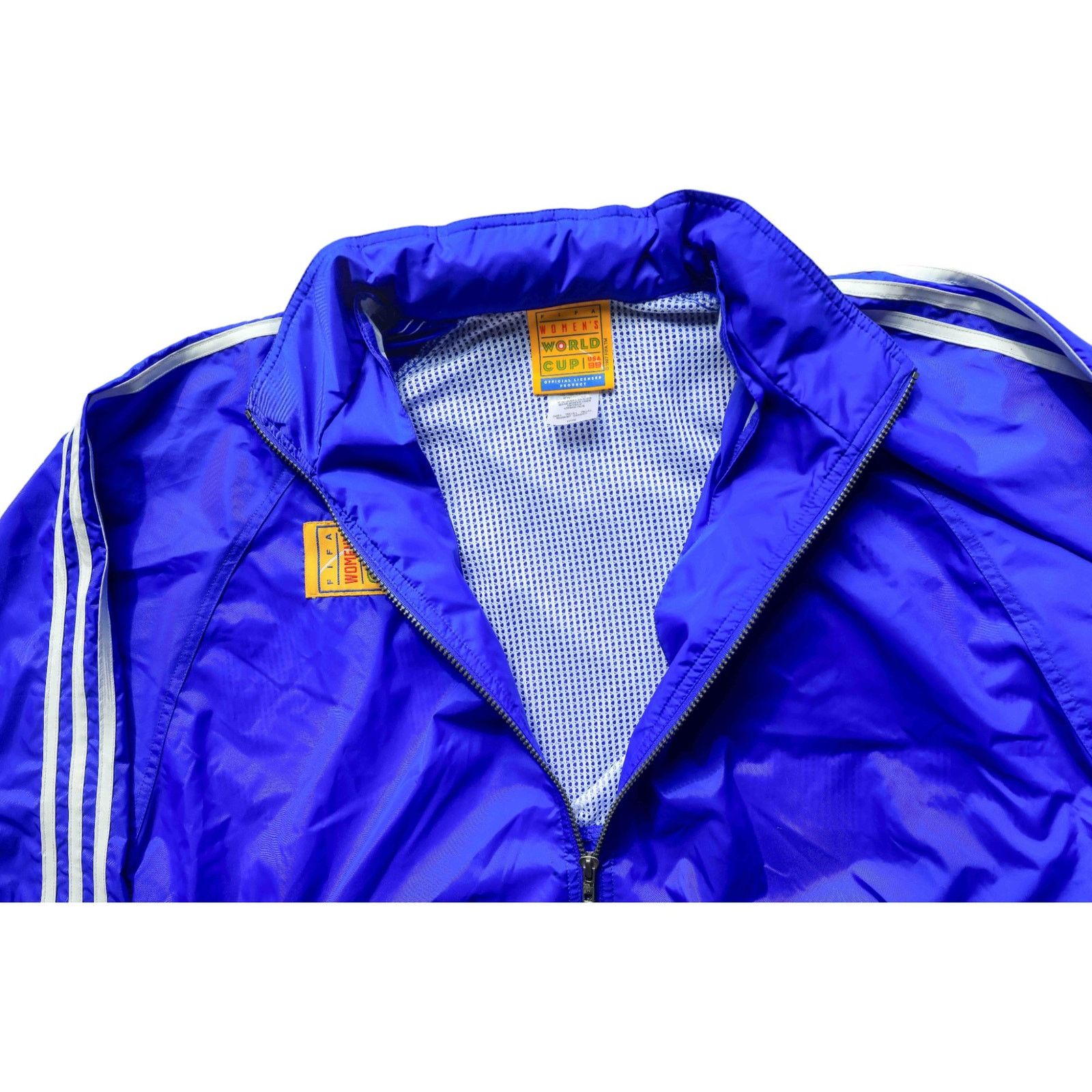 Adidas Women's World Cup 1999 Adidas L Windbreaker w Stuffed Hood Size L / US 10 / IT 46 - 5 Thumbnail