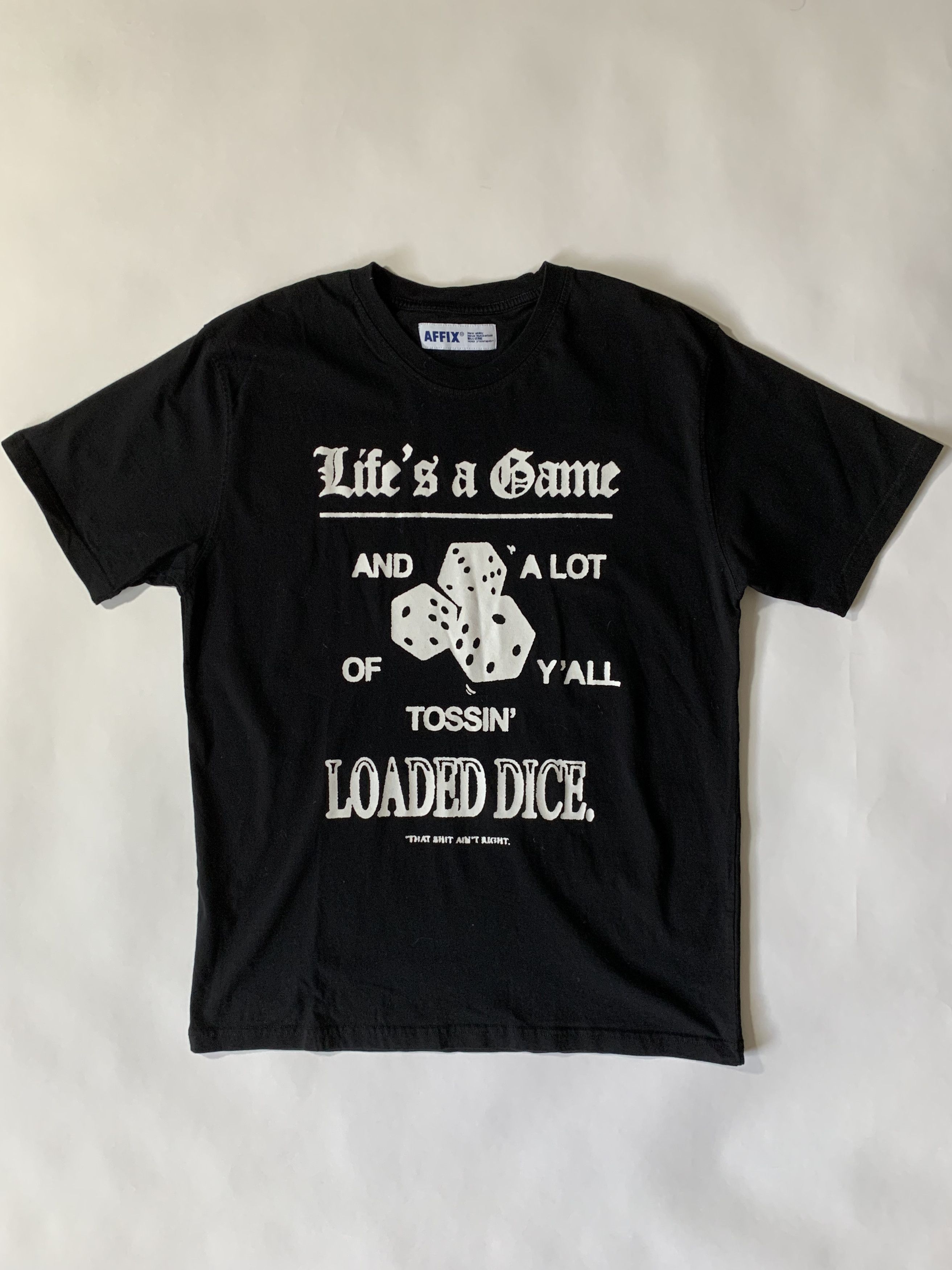 AFFXWRKS SS20 Loaded Dice Black Lives Matter Tee Size US M / EU 48-50 / 2 - 2 Thumbnail