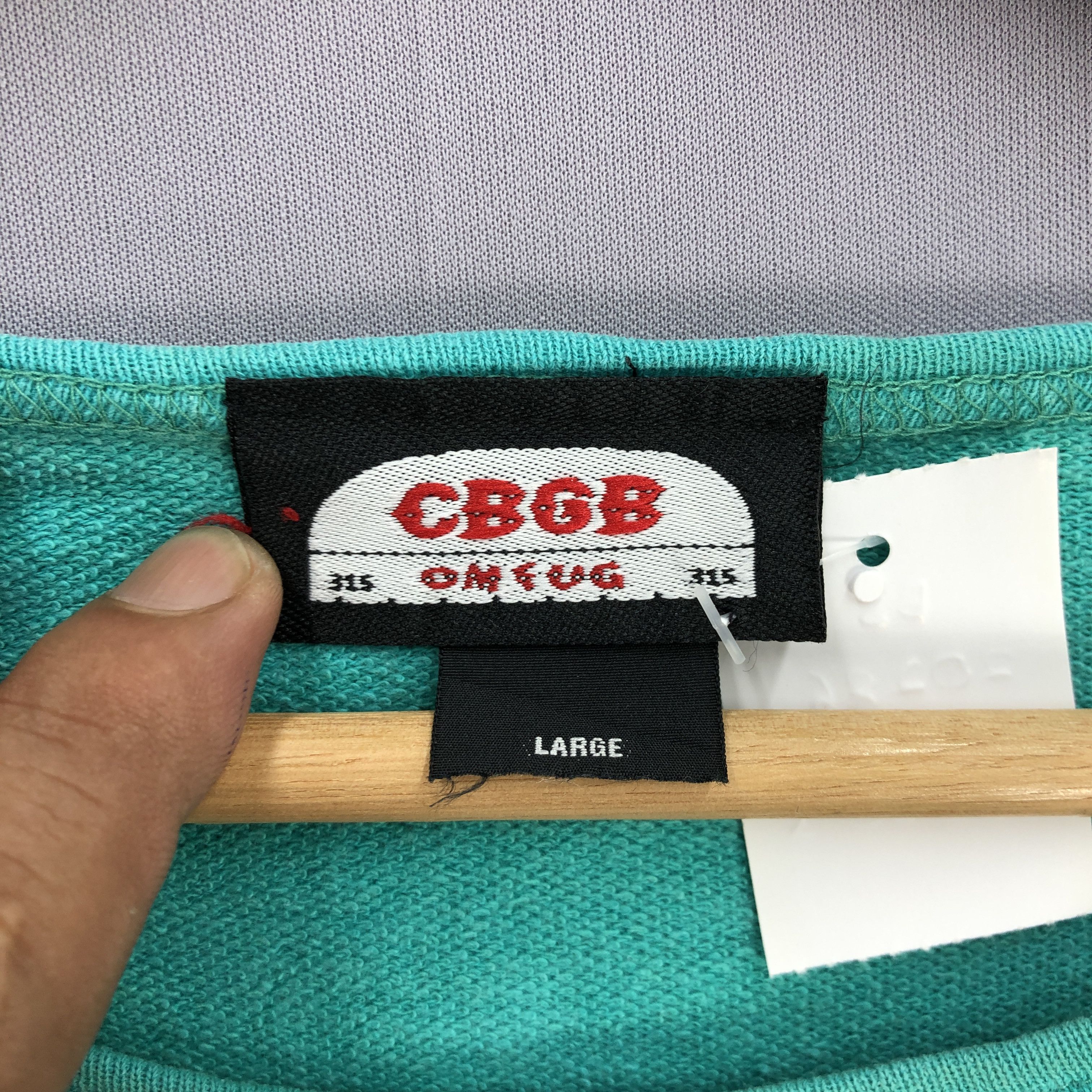 Band Tees Vintage Y2K CBGB T Shirt CBGB Tour Concert Tees Size L / US 10 / IT 46 - 4 Thumbnail