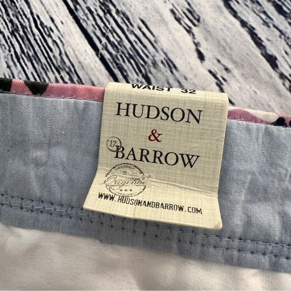 Hudson & Barrow NWT Hudson & Barrow Pink Tropical Shorts Size US 32 / EU 48 - 4 Thumbnail