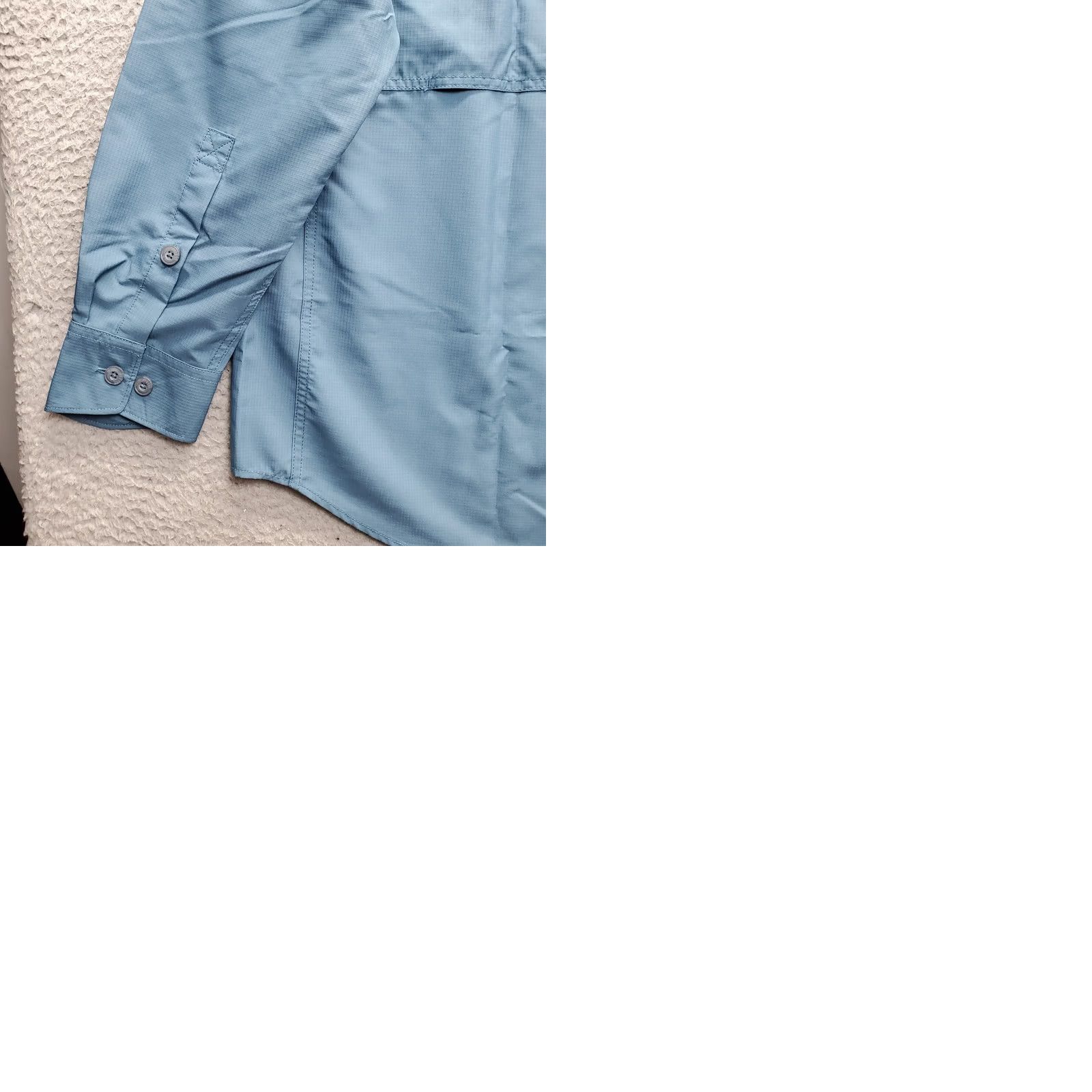 Vintage Duluth Mens Button-Up Shirt L Blue Lightweight Vent Casual Outdoor 90s? Size US L / EU 52-54 / 3 - 9 Thumbnail