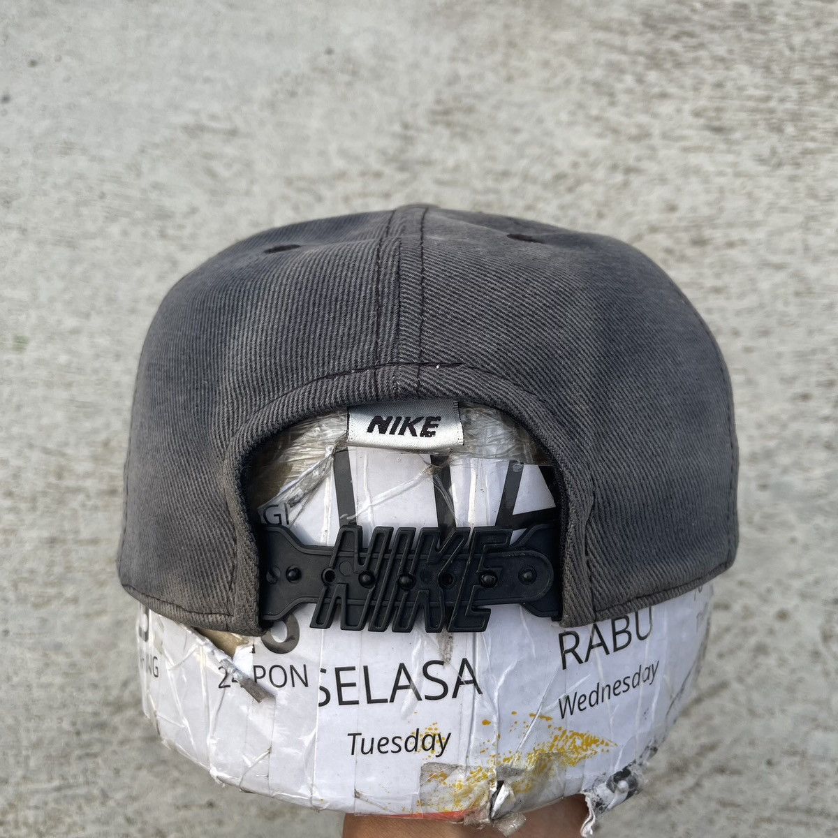 Nike Washed Nike vintage with stylish logo snapback Size ONE SIZE - 5 Thumbnail