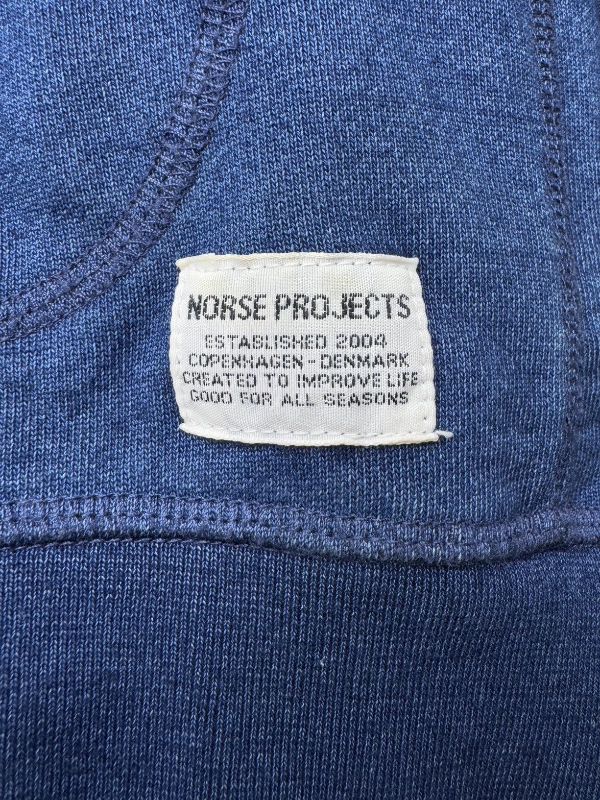 Norse Projects Norse Projects vintage blue cotton cardigan bomber jacket Size US S / EU 44-46 / 1 - 4 Thumbnail
