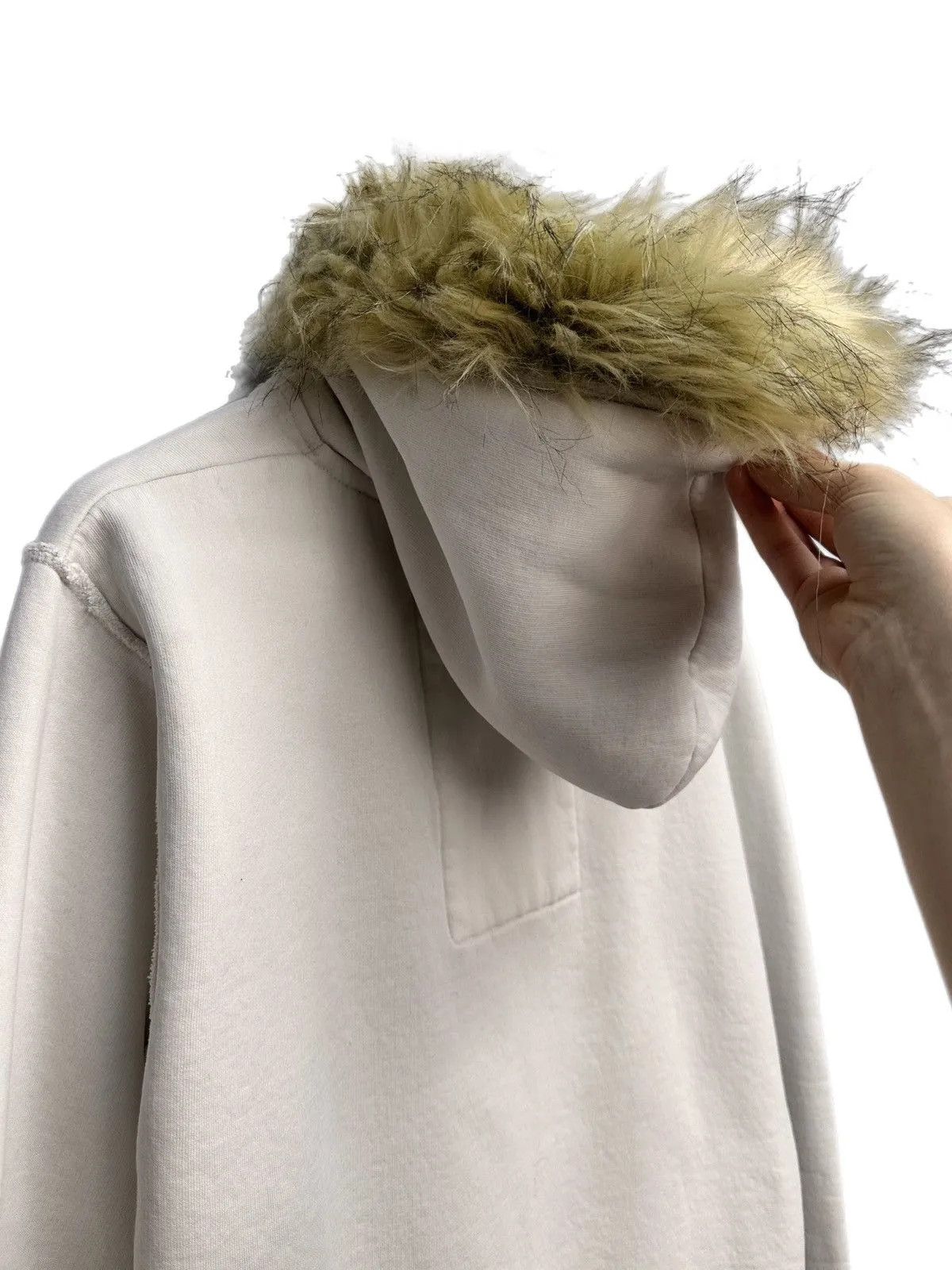 Abercrombie & Fitch Abercrombie White Classic Hoodie Y2K LGB Hysteric Style Size US L / EU 52-54 / 3 - 9 Thumbnail