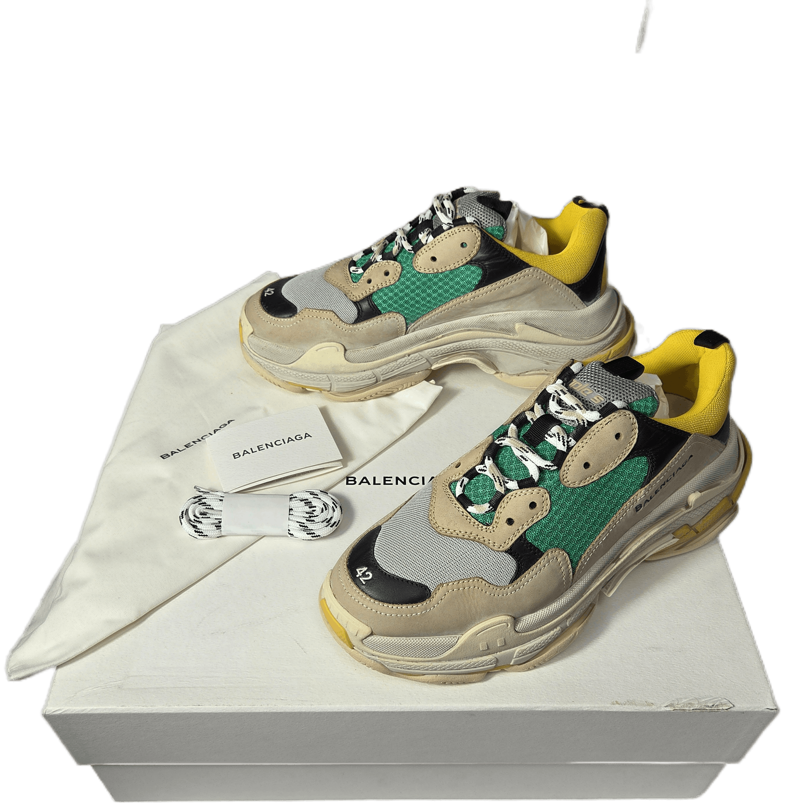 balencia triple s 42 イタリア製 バレンシアガ BALENCIAGA 初期 イタリア製 トリプルS Triple-S