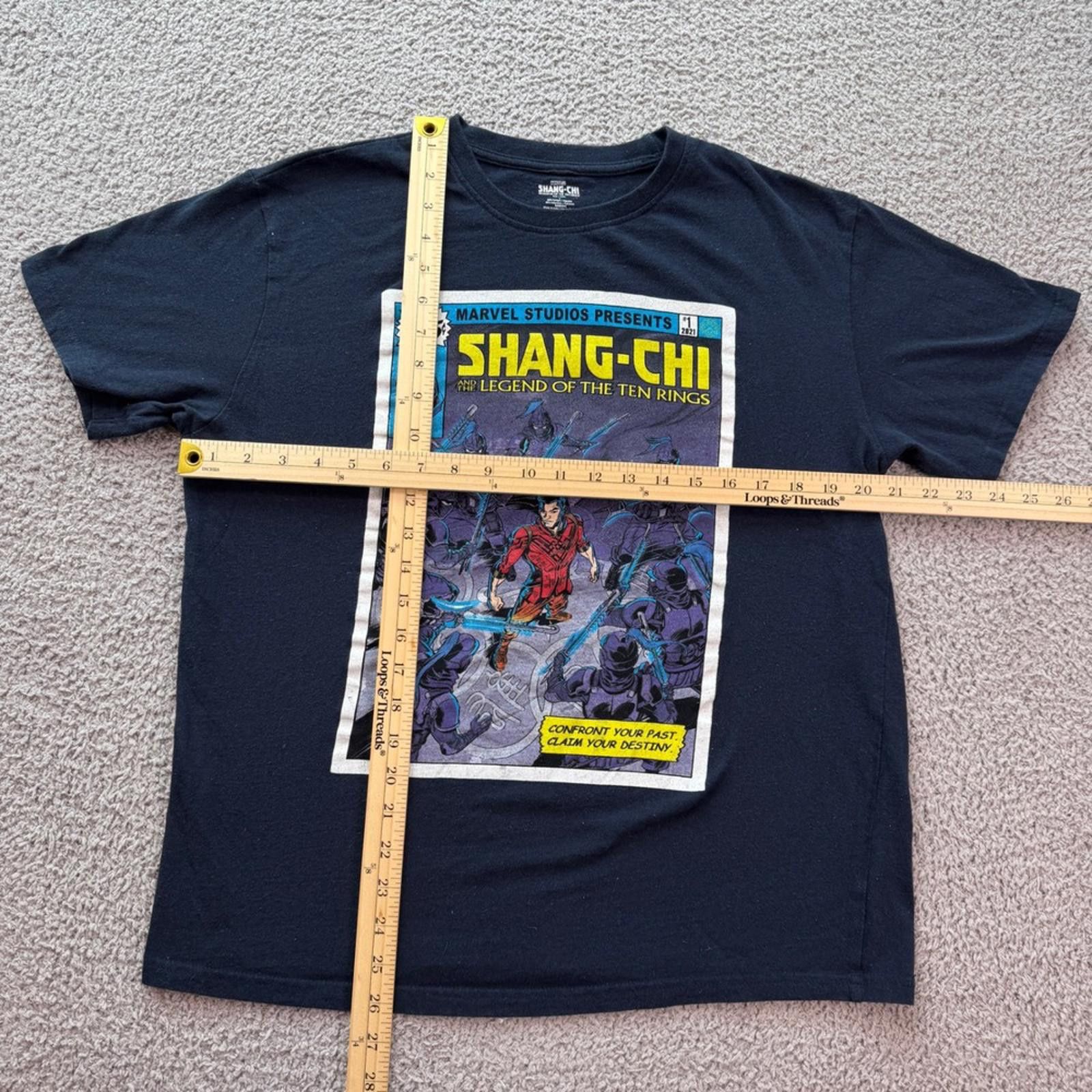 Marvel Comics Marvel Studios Shang-Chi Legend of the Ten Rings T Shirt Size US L / EU 52-54 / 3 - 2 Thumbnail