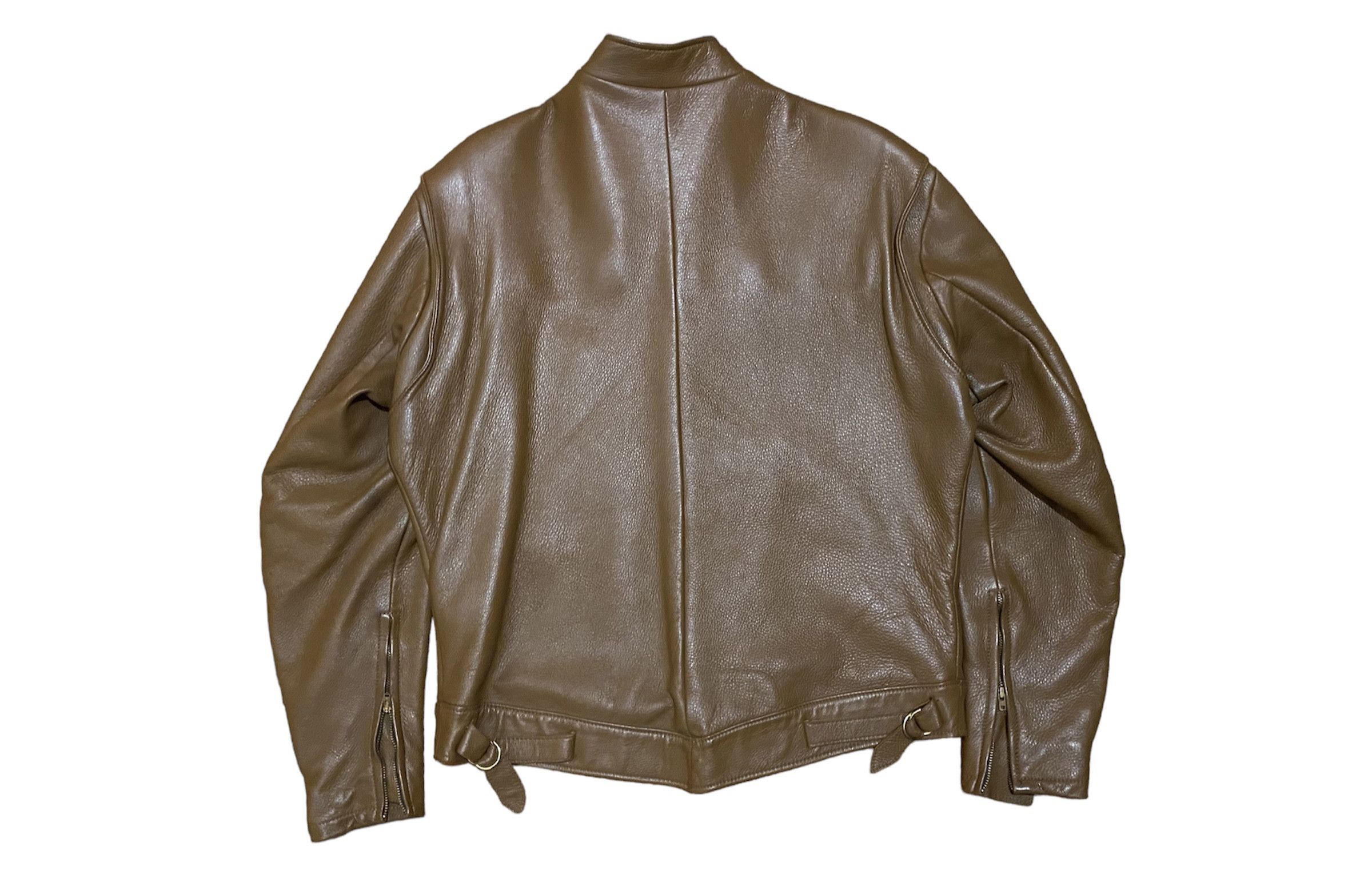 Vintage Rare Vintage 60s Mid Western Sport Togs Deerskin Cafe Racer Size US L / EU 52-54 / 3 - 5 Thumbnail