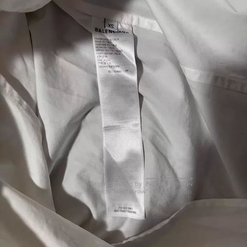 Balenciaga Balenciaga Fake Two-Piece Pocket Shirt Short Sleeve Size US XS / EU 42 / 0 - 5 Thumbnail