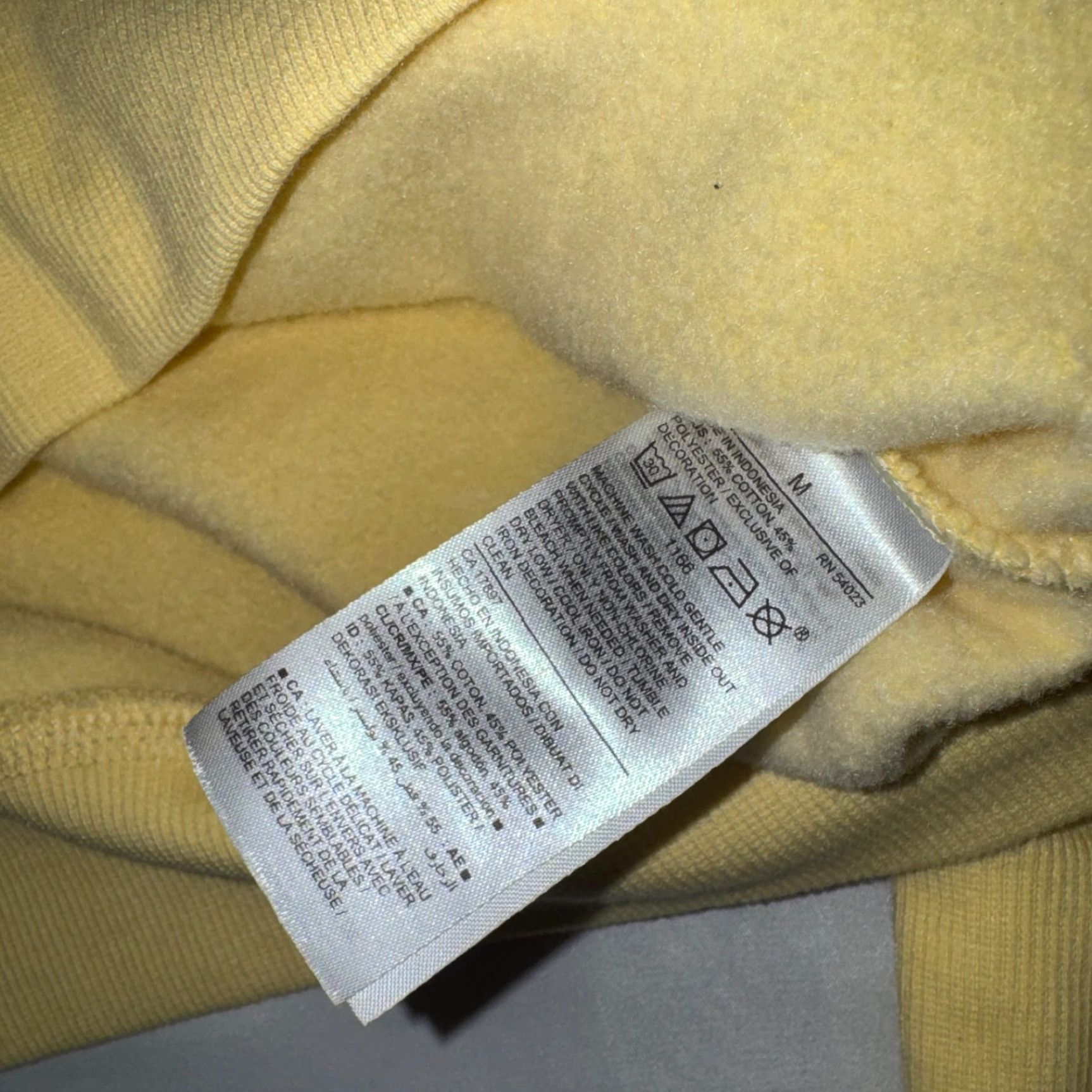 Old Navy Equality Is A Human Right Patches Sweatshirt Yellow Hoodie Womens M Old Navy Logo Sweatshirt Crew Neck Long Sleeve Solid Size M / US 6-8 / IT 42-44 - 5 Thumbnail