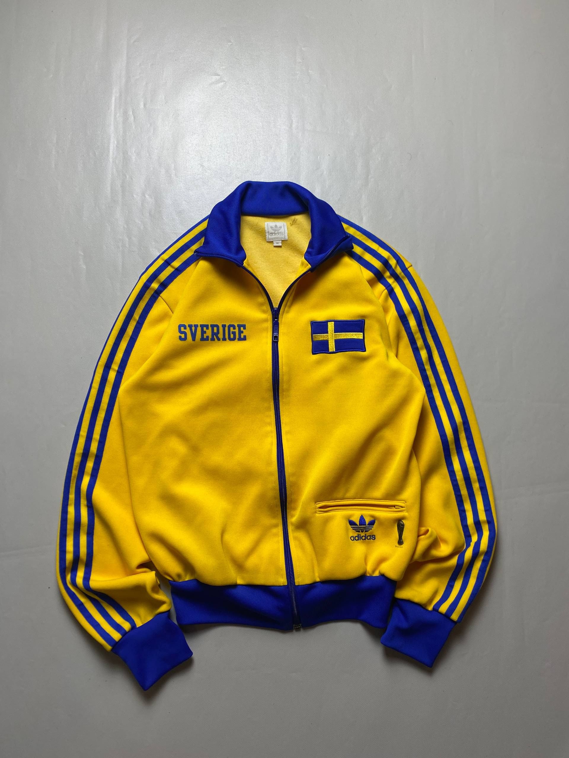 Adidas × Streetwear × Vintage Vintage Adidas Brasil track jacket