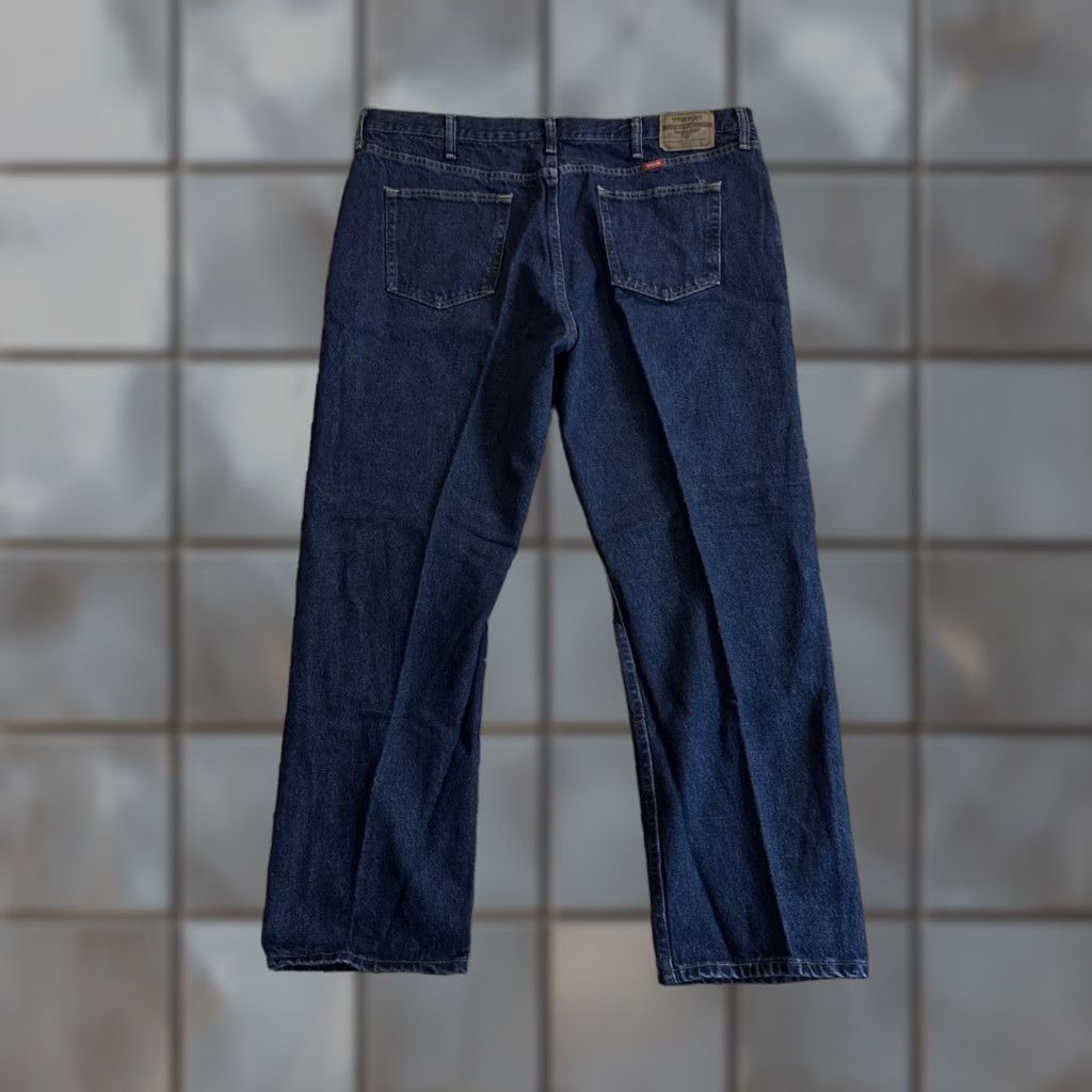 Wrangler Wrangler Jeans Men 44x30 Blue Denim Straight Retro 00’s Workwear Casual Denim Pants Medium Blue Mens Size US 44 / EU 60 - 1 Thumbnail