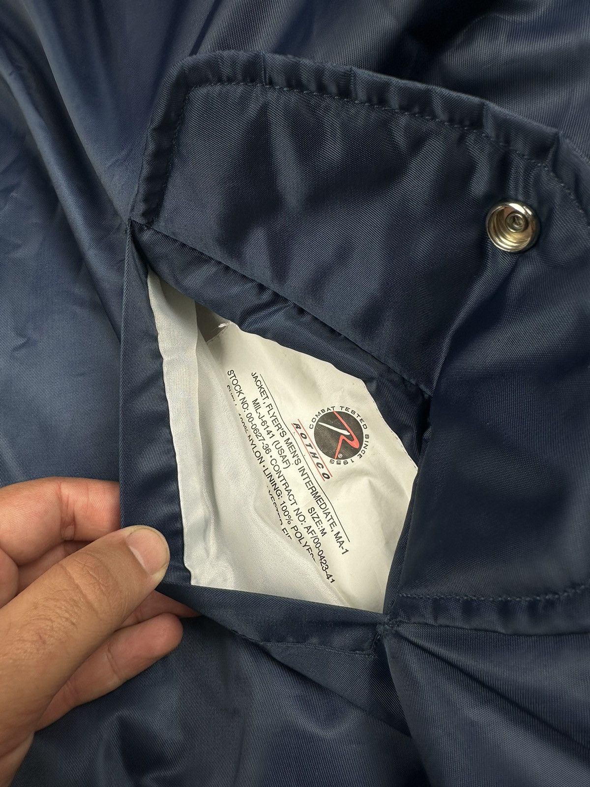 Rothco Vintage Rothco USAF Mars Mission Control Center MA-1 Jacket Size US M / EU 48-50 / 2 - 8 Thumbnail