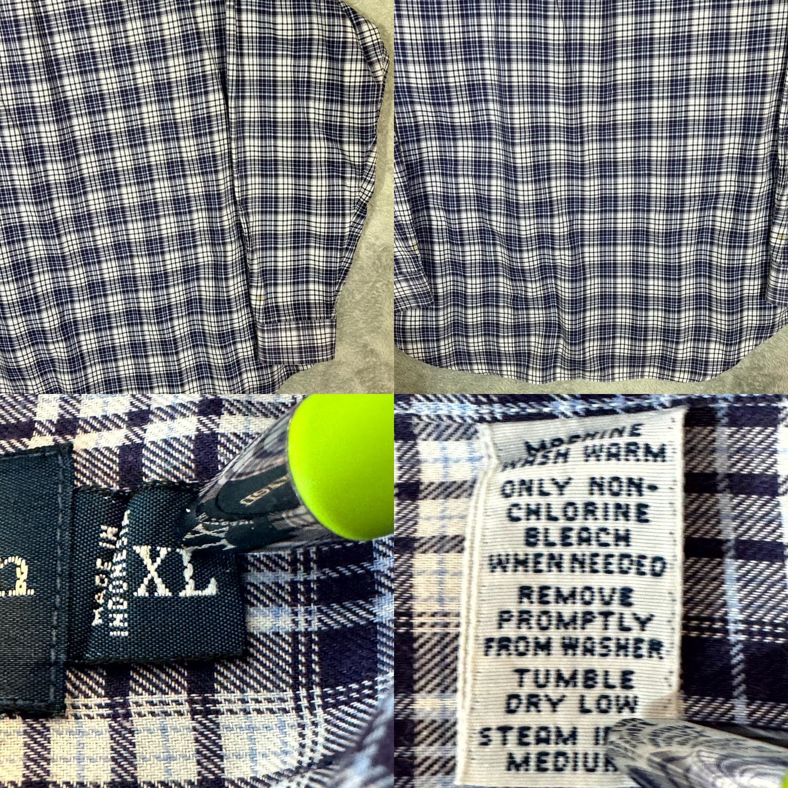 Ralph Lauren Ralph Lauren Blake Button-Down Shirt XL Blue Plaid Cotton Long Sleeve Button-Up Mens Regular Fit Size US XL / EU 56 / 4 - 9 Thumbnail