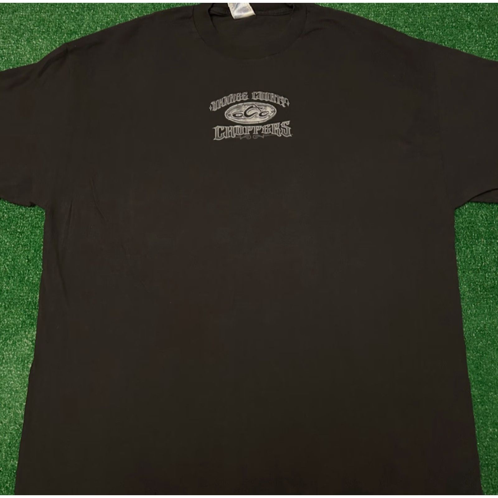 Vintage VINTAGE Orange County Choppers Shirt Mens 2XL Black West Coast Choppers Y2K 90s Biker Grunge Hip Hop Motorcycle Punk NY VTG Shirt Size US XXL / EU 58 / 5 - 2 Thumbnail