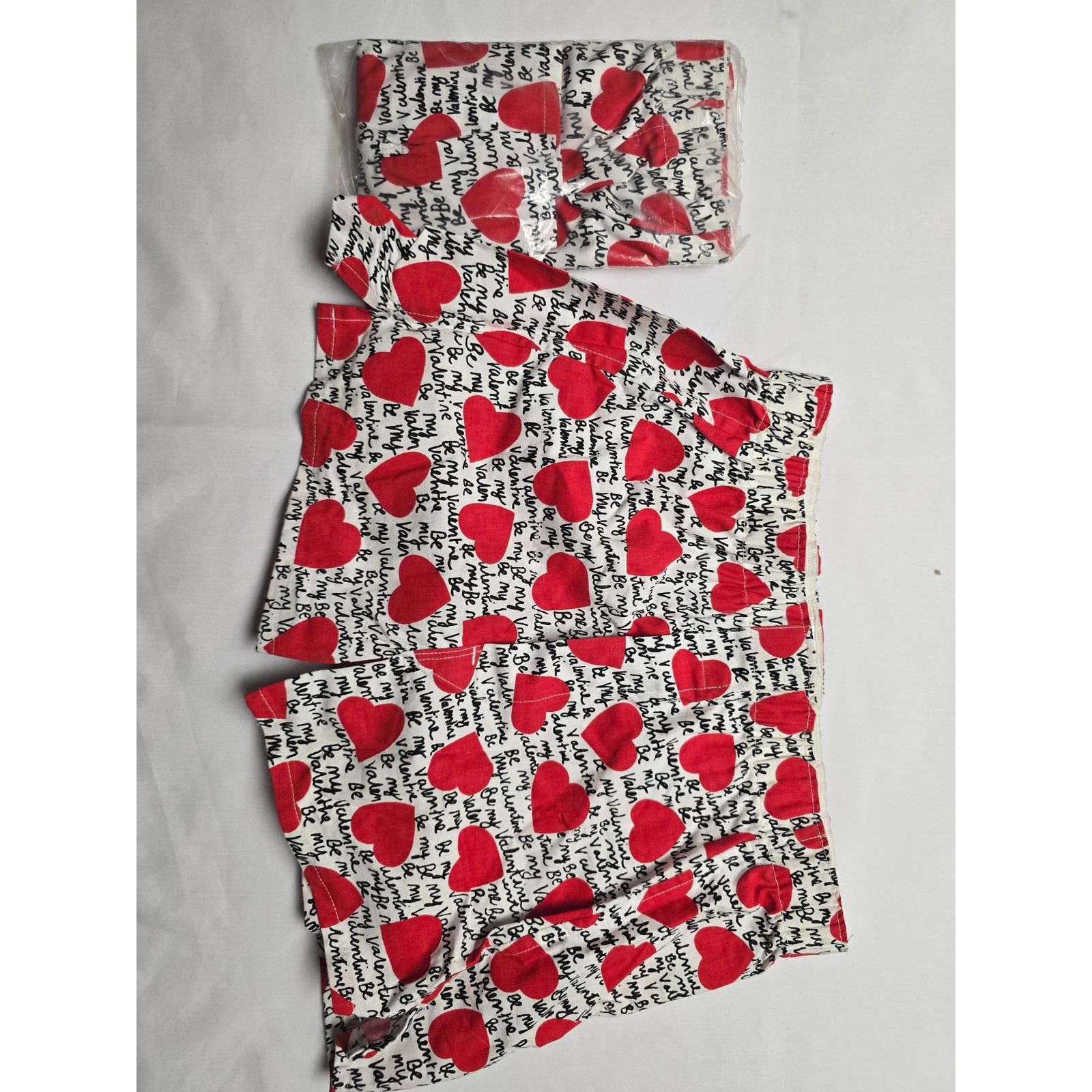 Vintage Vintgae Valentine Boxers Be My Mine Valentines Day 90s S Size 32 - 5 Thumbnail