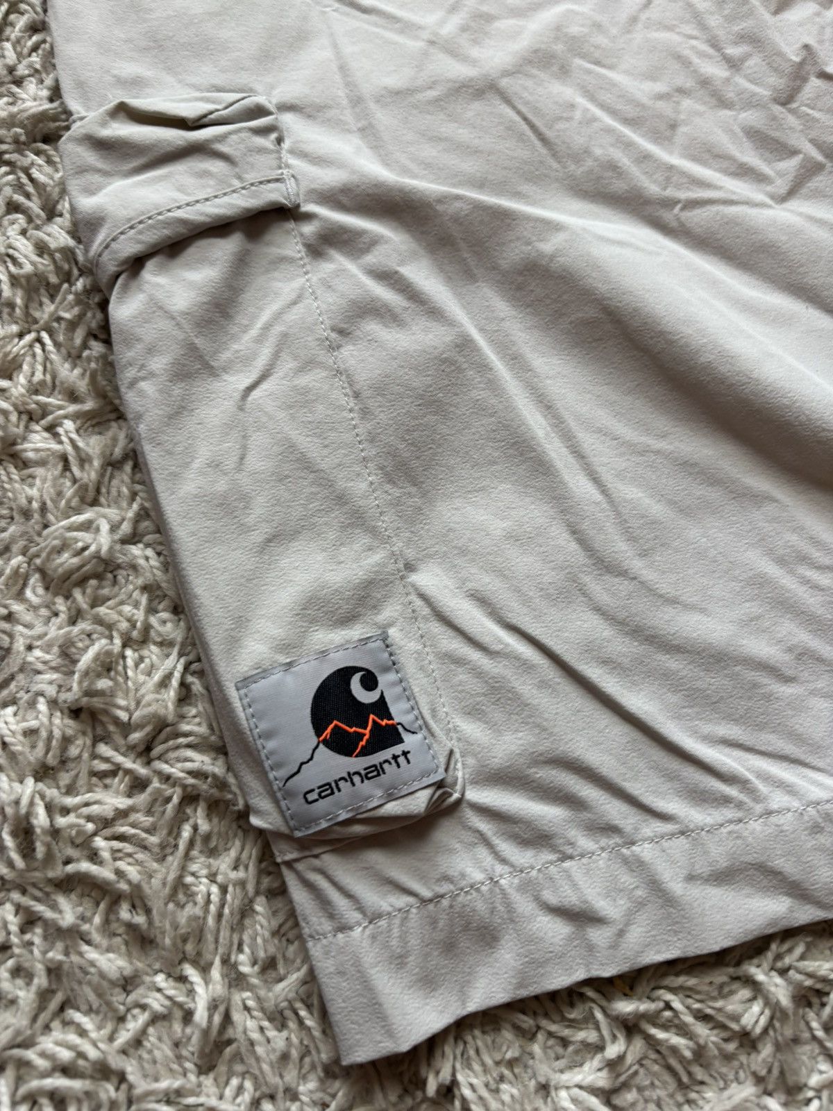 Carhartt × Vintage ⚒️Vintage Streetwear Shorts Carhartt Boxi Logo Size US 32 / EU 48 - 2 Thumbnail