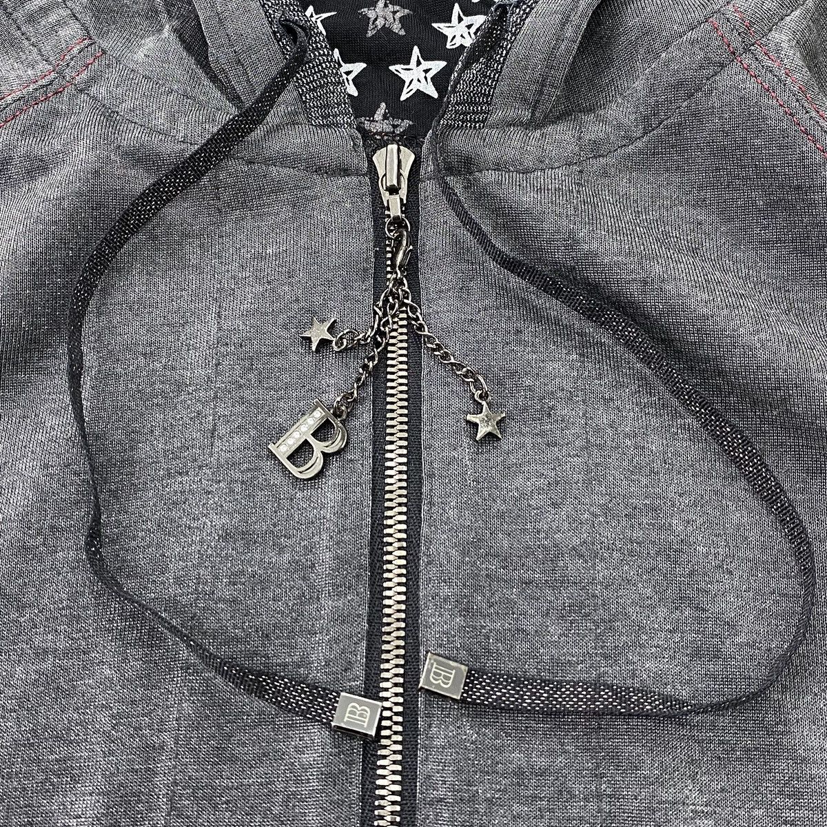Balmain Vintage Balmain Paris Dark Gray Velour Zip-Up Hoodie Luxury Size US M / EU 48-50 / 2 - 7 Thumbnail