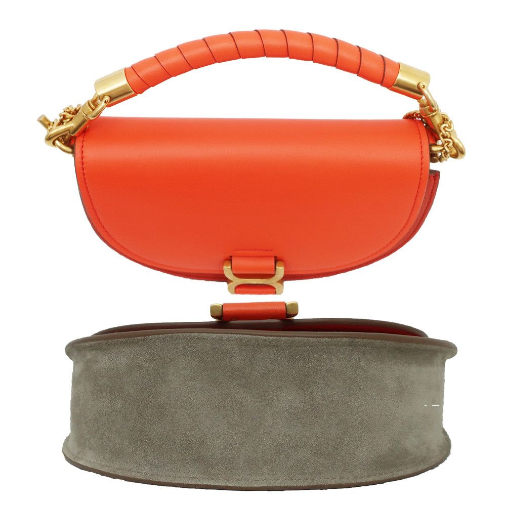 Chloe o1loc1c0425 CHC23 Size: OS / Flap Bag in Orange Size ONE SIZE - 3 Thumbnail