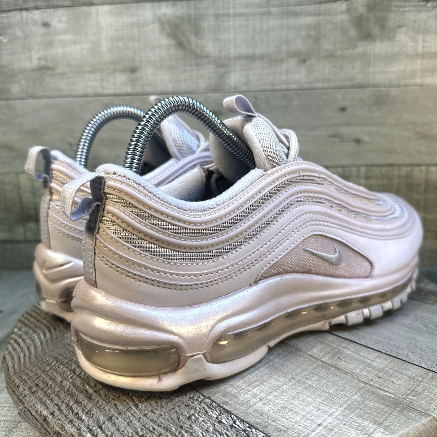 Nike Nike Air Max 97 Women’s Shoes Size 8 White Pure Platinum Sneaker 2019 Size US 8 / IT 38 - 7 Thumbnail