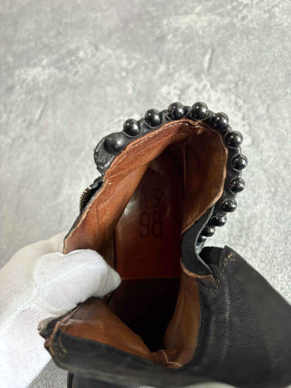 A.S.98 A.S.98 Airstep Avant Garde Ankle Biker Black Boots sz 39 Size US 9 / IT 39 - 17 Thumbnail