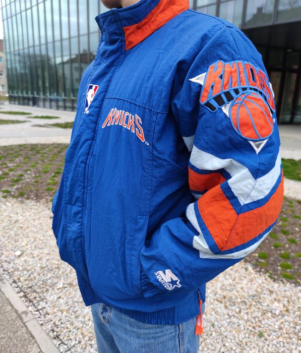 Vintage 💥Unique Vintage 90s New York Knicks Starter Puffer Jacket | Grailed