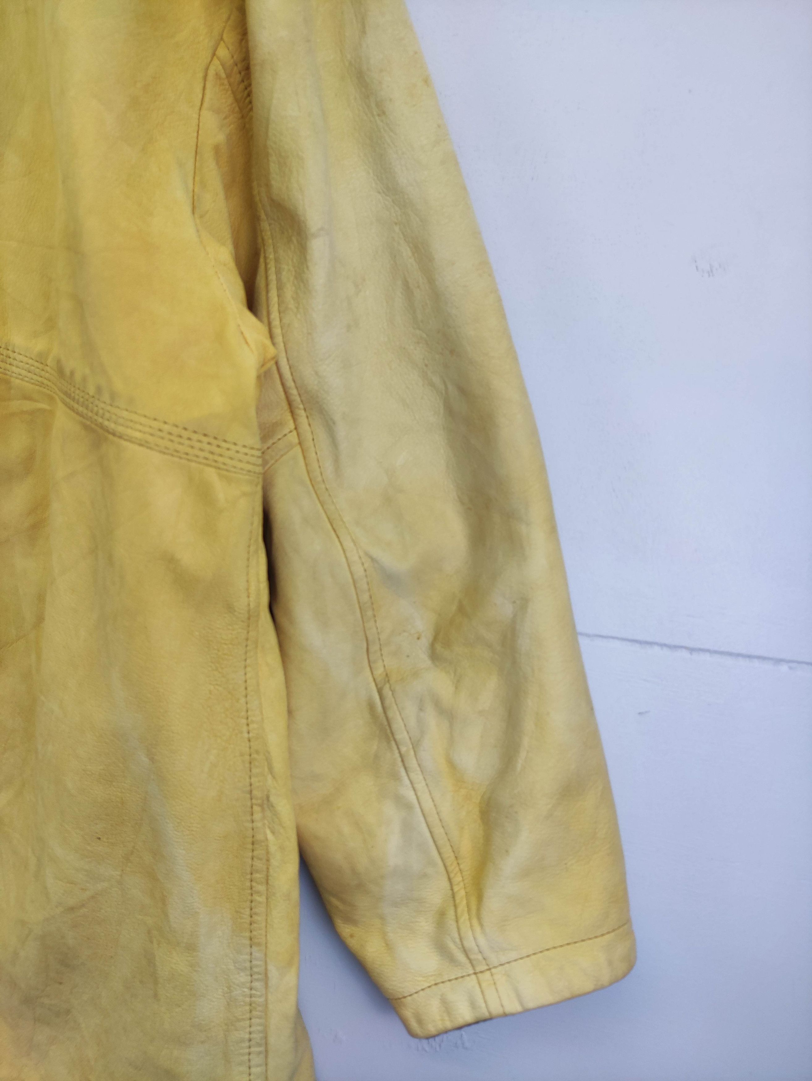 Leather Vintage Albino Gardin Italian Style Leather Jacket Size US L / EU 52-54 / 3 - 12 Thumbnail