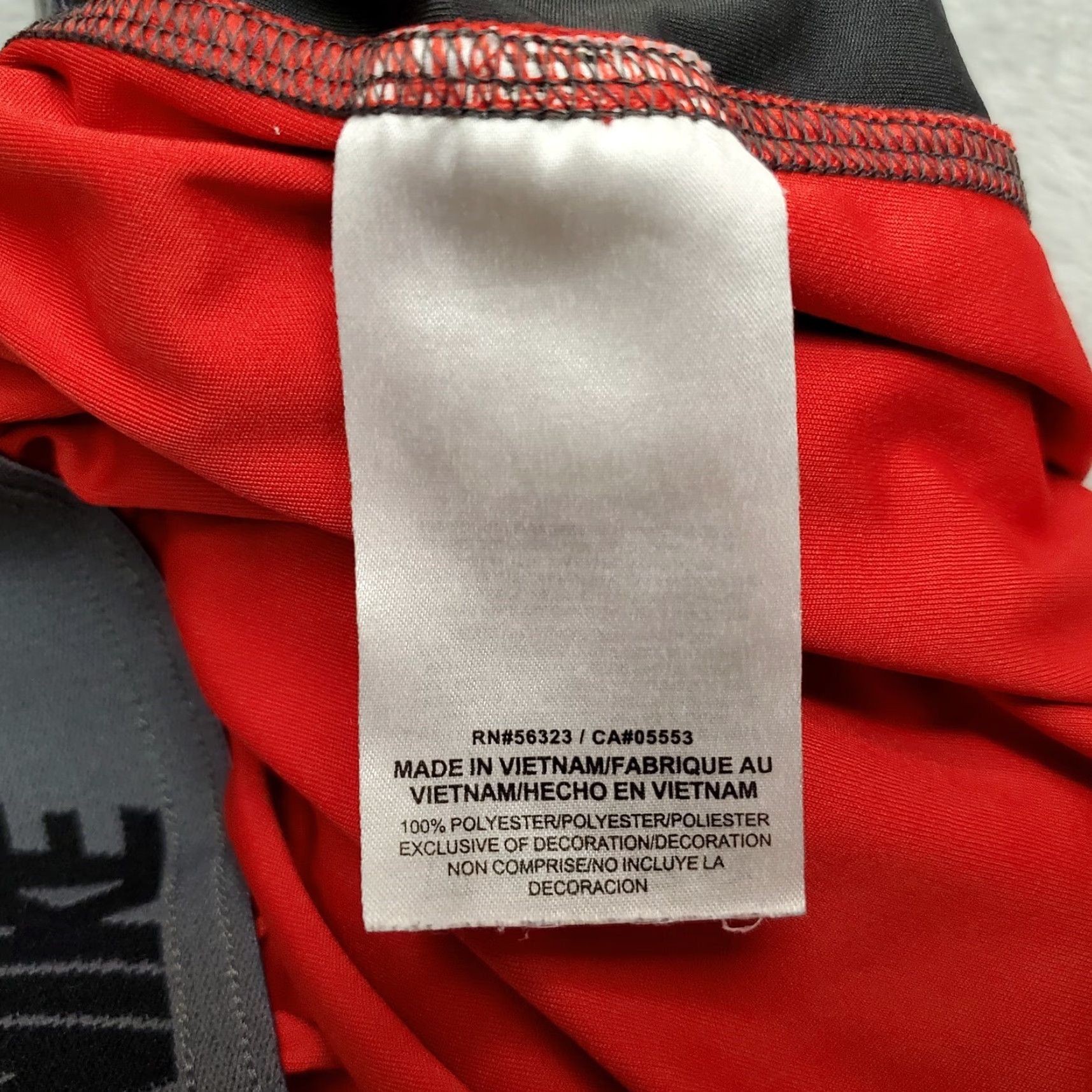Nike Nike Shorts Mens L Red Football Running Dri-Fit Elastic Waist Pockets Training Fly Lightweight Casual Athletic Executive? Size US 33 - 6 Thumbnail