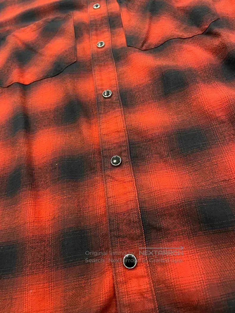 Amiri Amiri Size L Long-sleeved shirt with red check Size US L / EU 52-54 / 3 - 2 Thumbnail