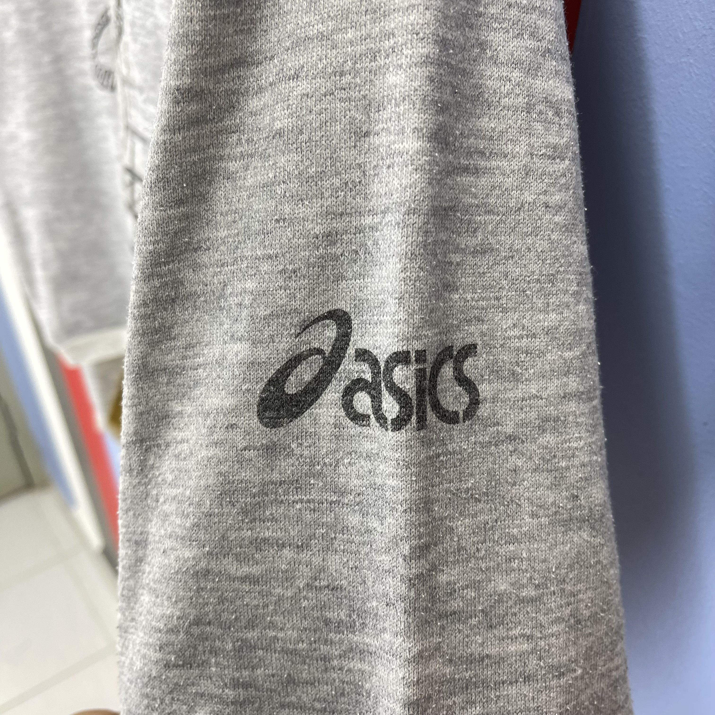 Asics 90s Vintage ASICS SAWAYAKA CUP Crop Sweatshirt #1260/AR Size L / US 10 / IT 46 - 4 Thumbnail