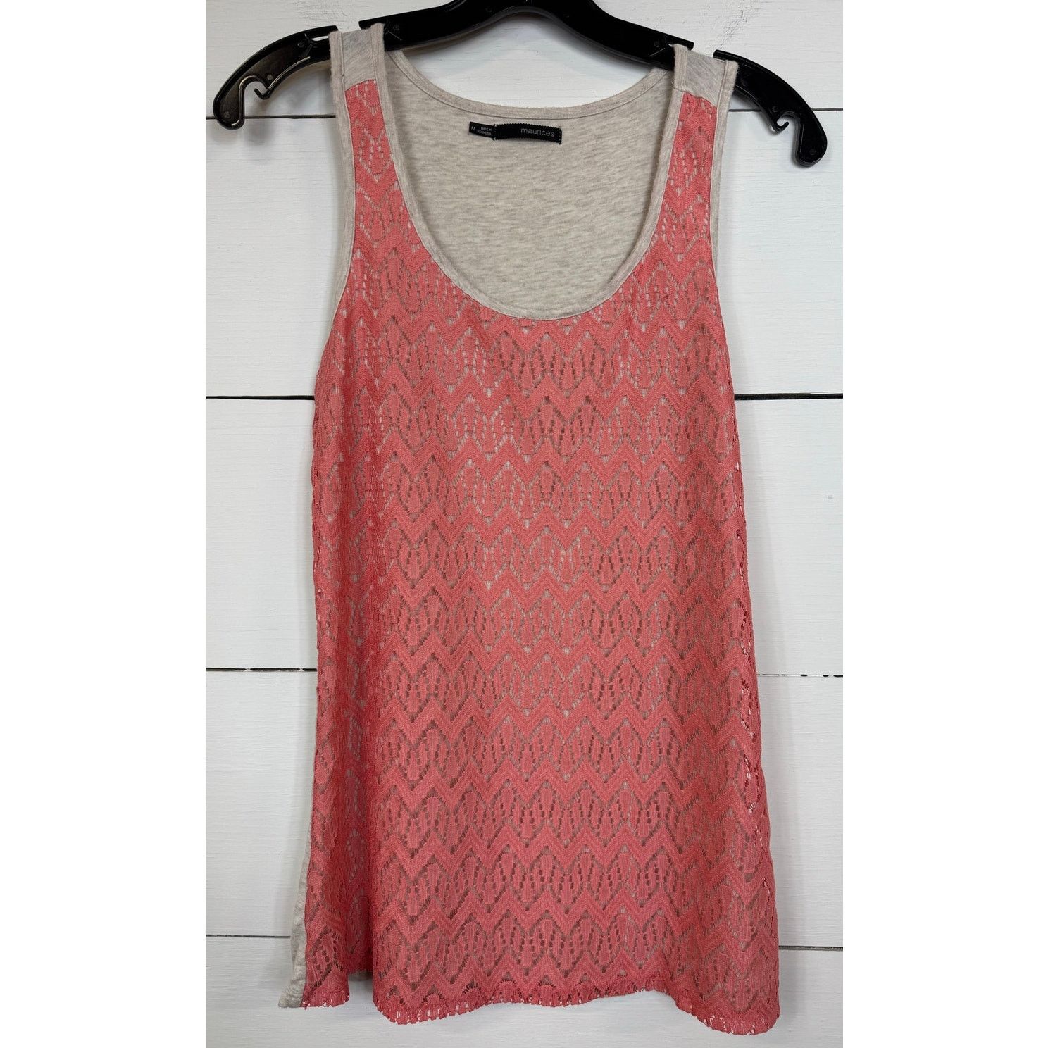 Other Maurices Pink Tank Top Women's Size Medium Size M / US 6-8 / IT 42-44 - 1 Thumbnail