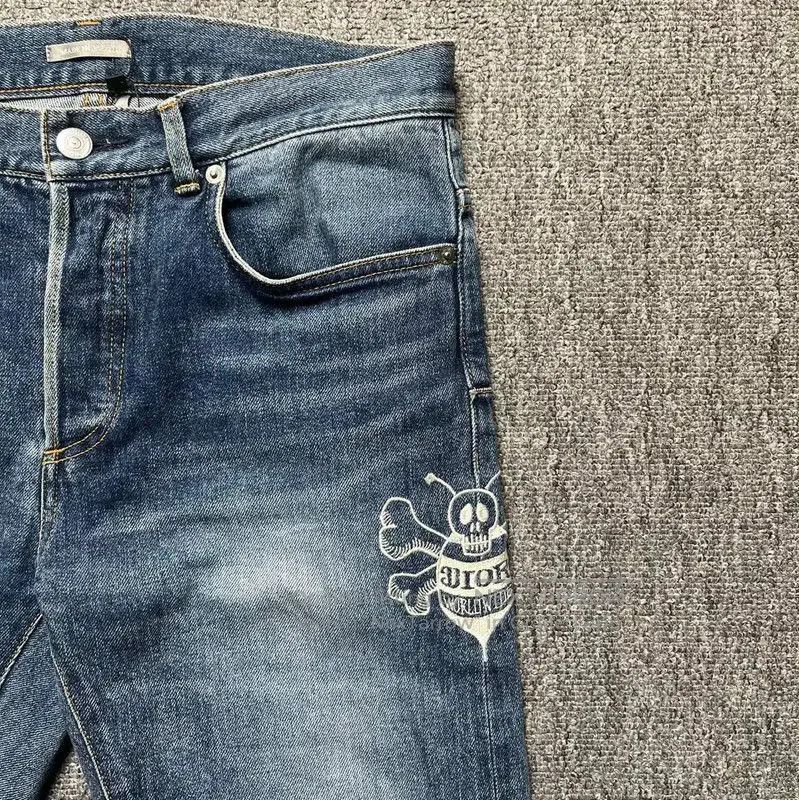 Other Dior Blue Cotton Casual Pants for Men . Size US 32 / EU 48 - 3 Thumbnail